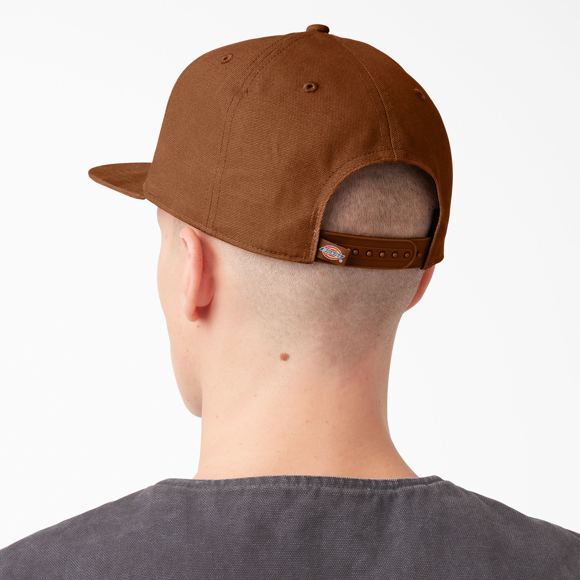 Logo Patch Flat Bill Cap