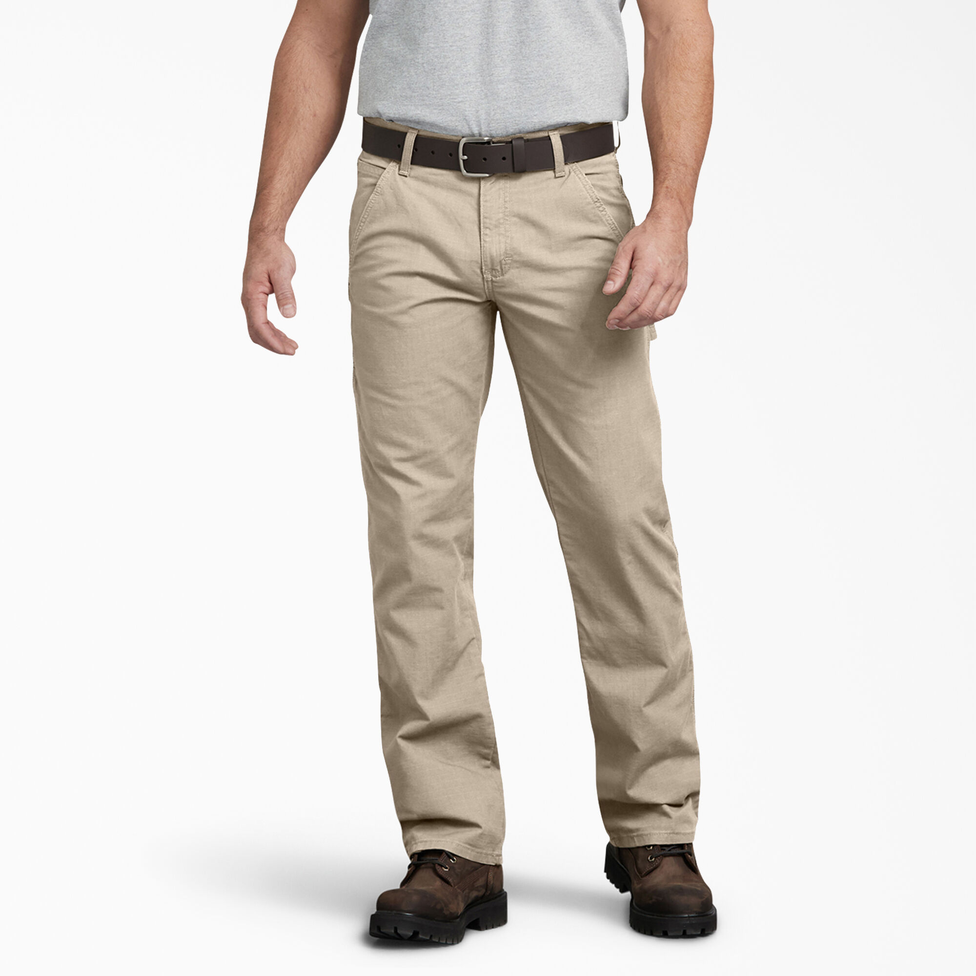 FLEX Regular Fit Ripstop Carpenter Pants, Rinsed Desert Sand
