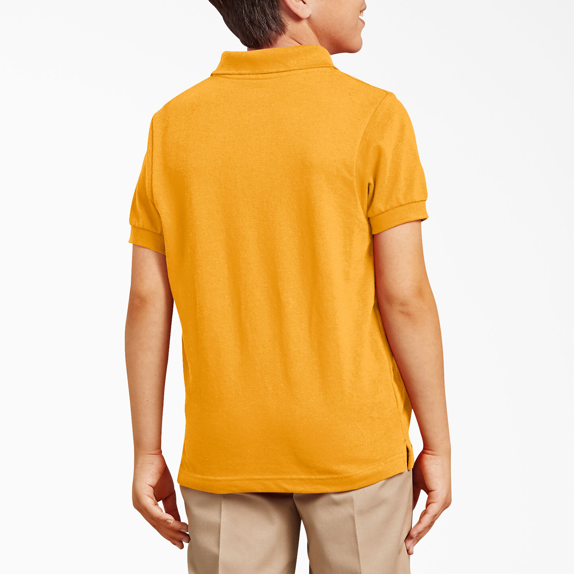 Kids' Piqué Short Sleeve Polo, 4-20