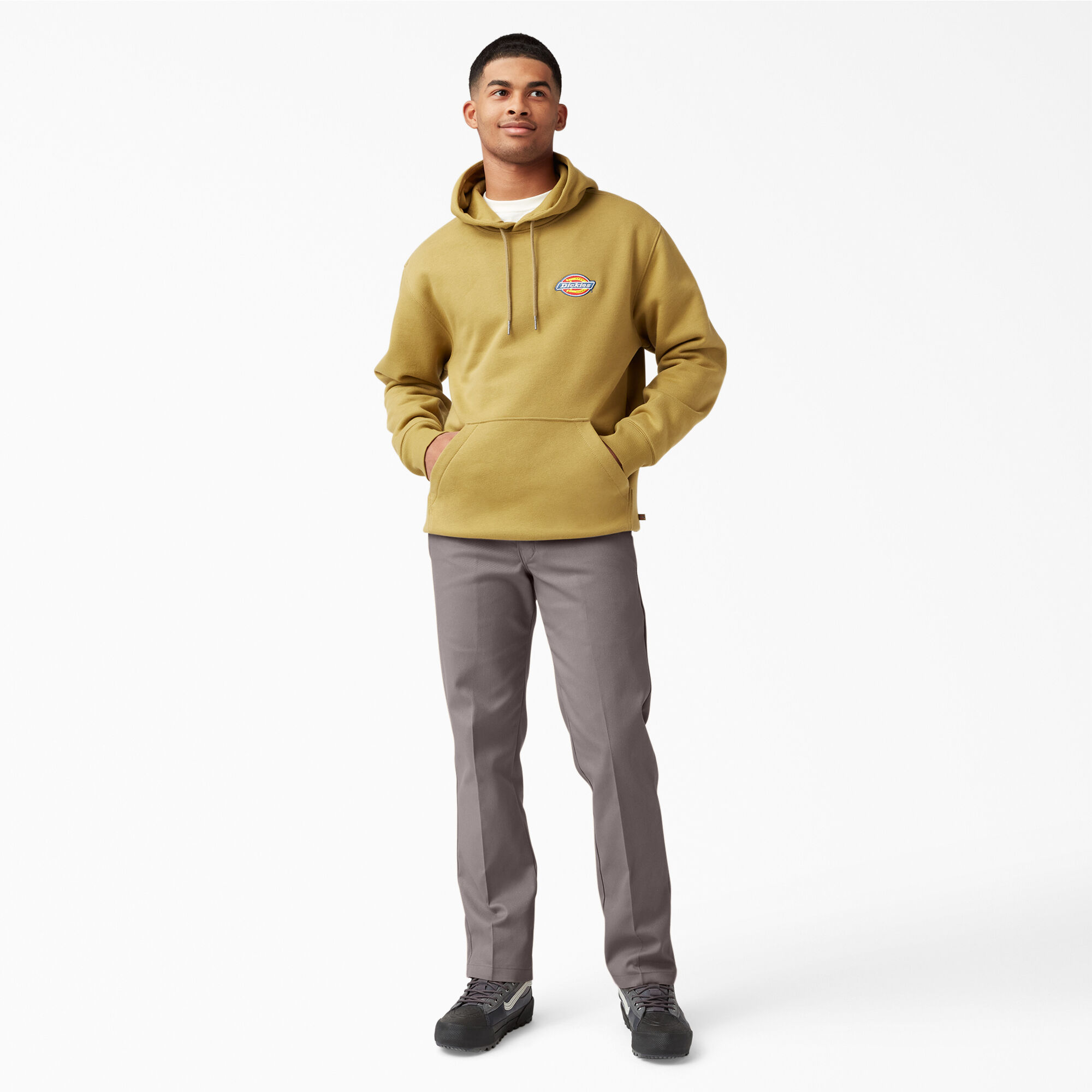 Slim Fit Straight Leg Work Pants