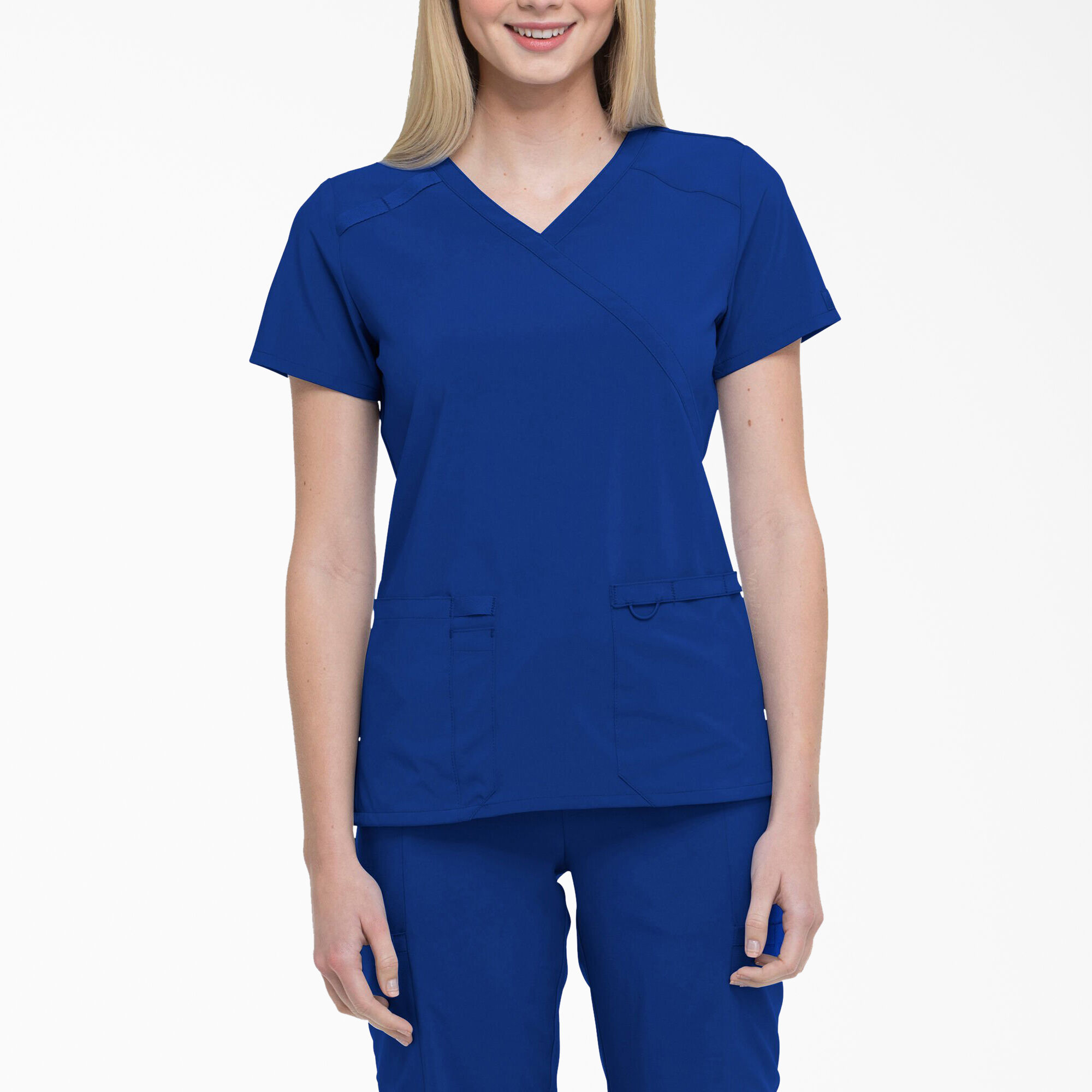 Women's EDS Essentials Mock Wrap Scrub Top