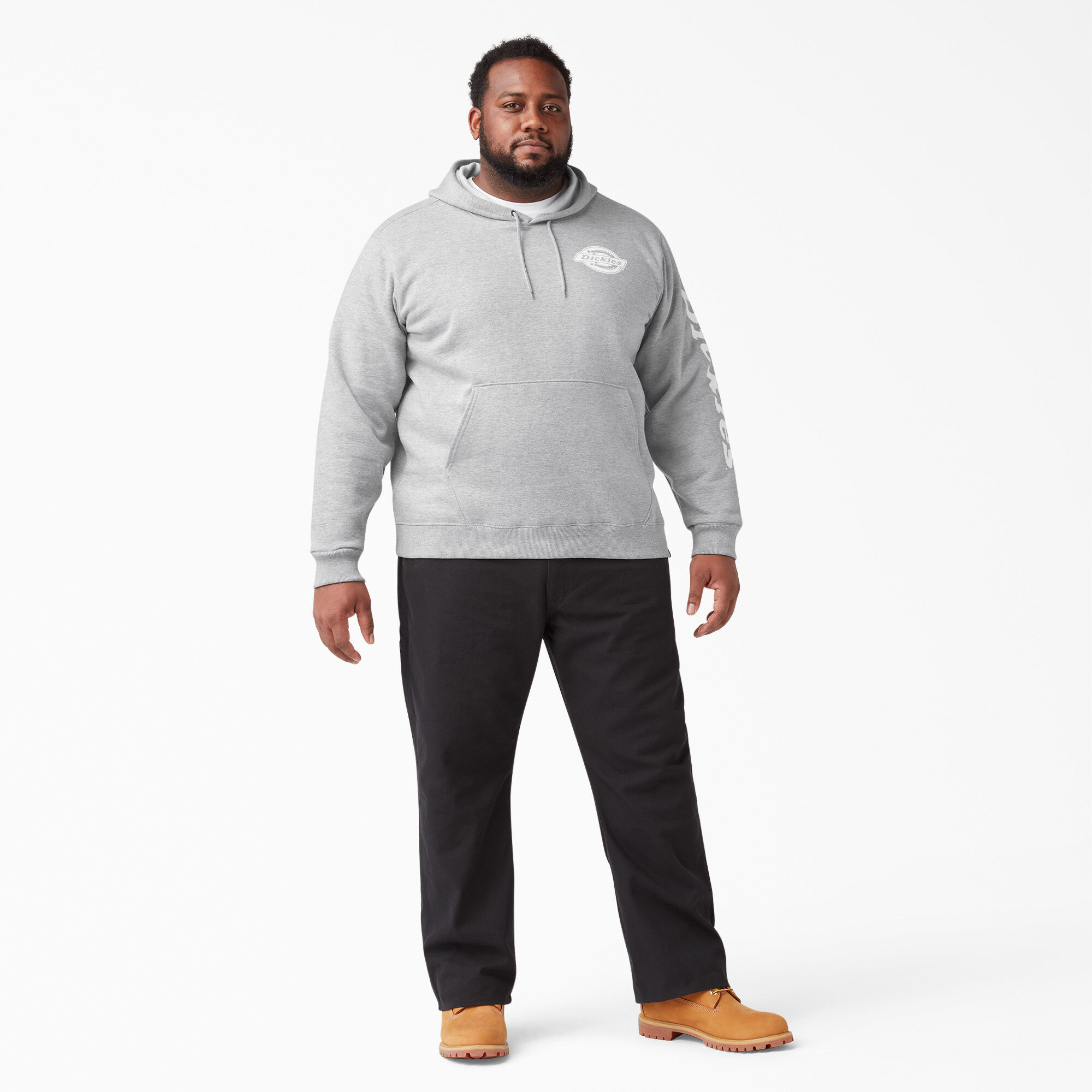 Logo Sleeve Fleece Hoodie