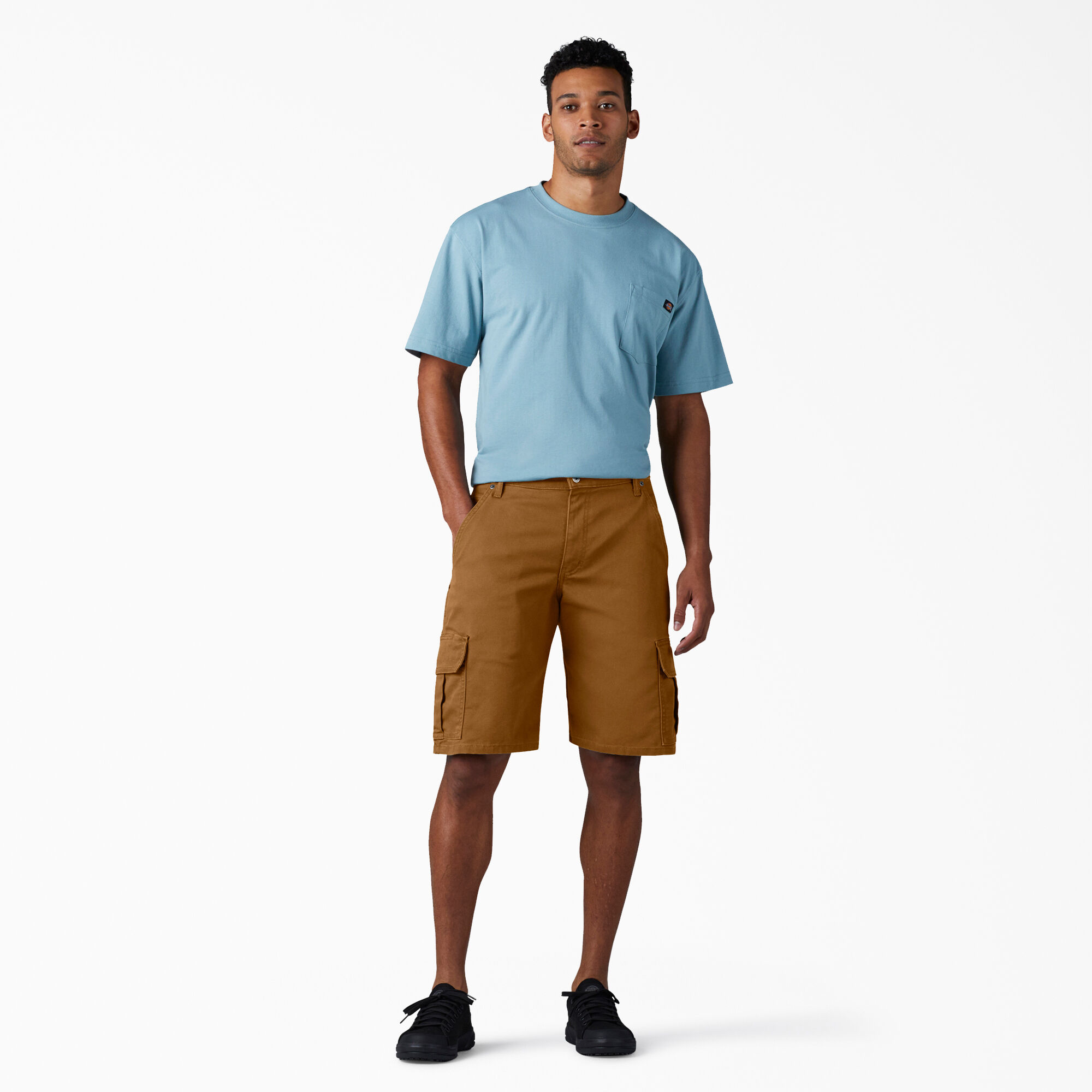 FLEX Relaxed Fit Duck Cargo Shorts, 11