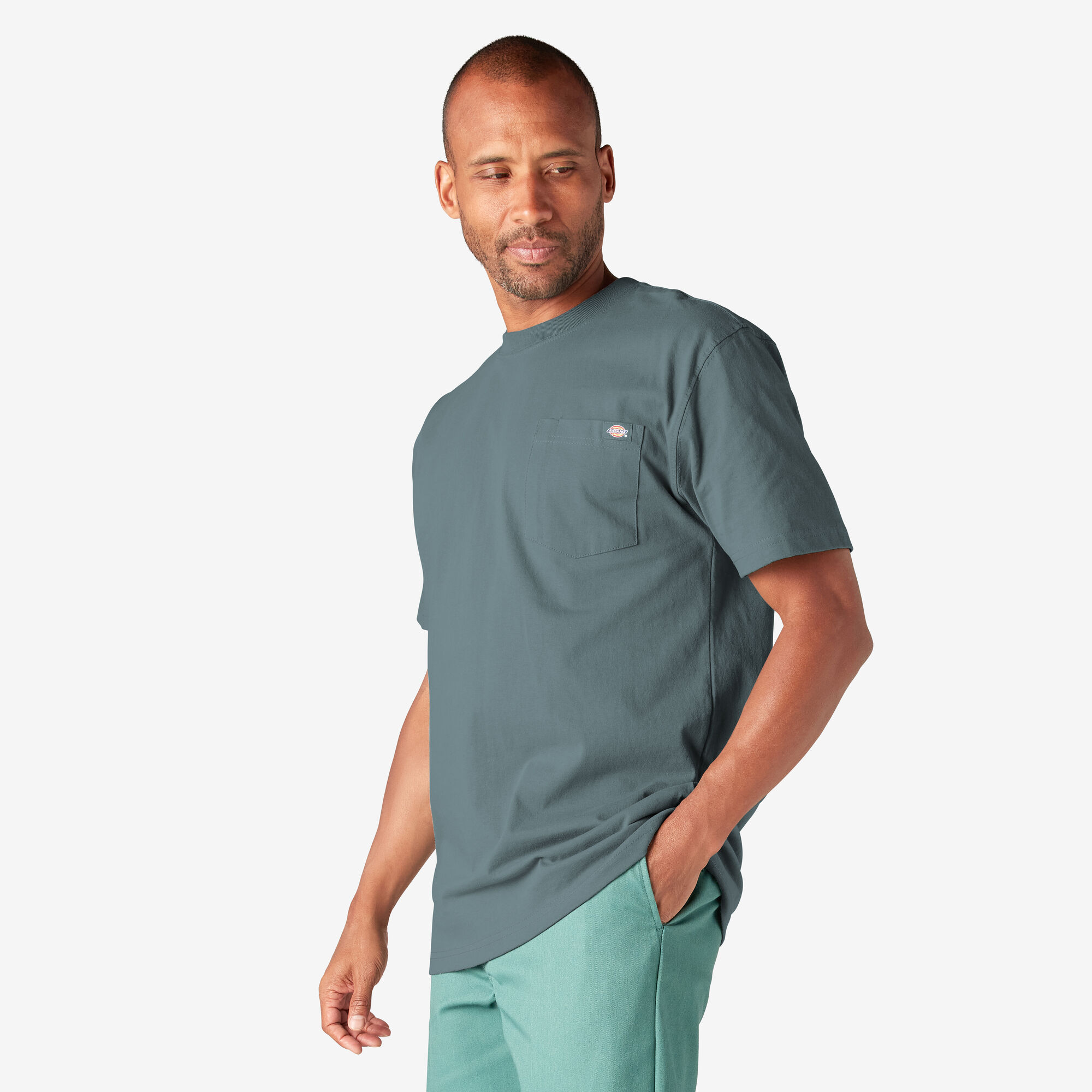 Heavyweight Short Sleeve Pocket T-Shirt