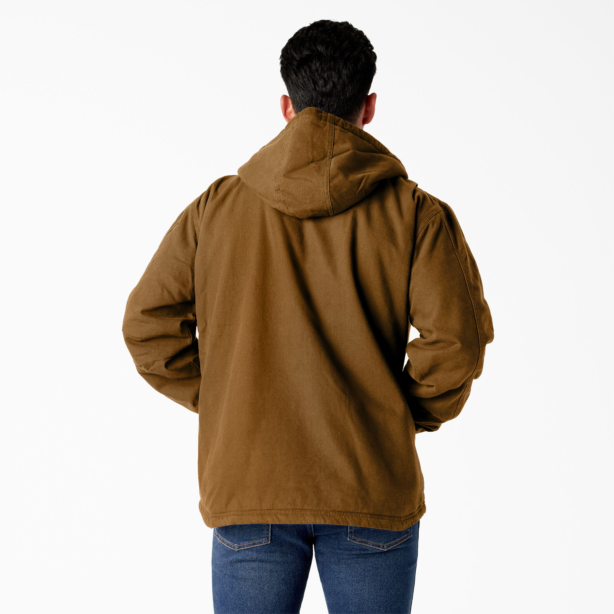 Duck Canvas High Pile Fleece Lined Jacket