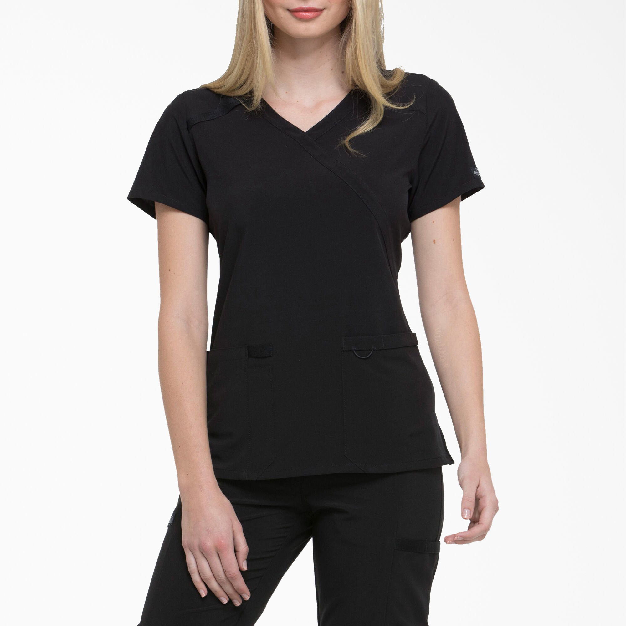 Women's EDS Essentials Mock Wrap Scrub Top