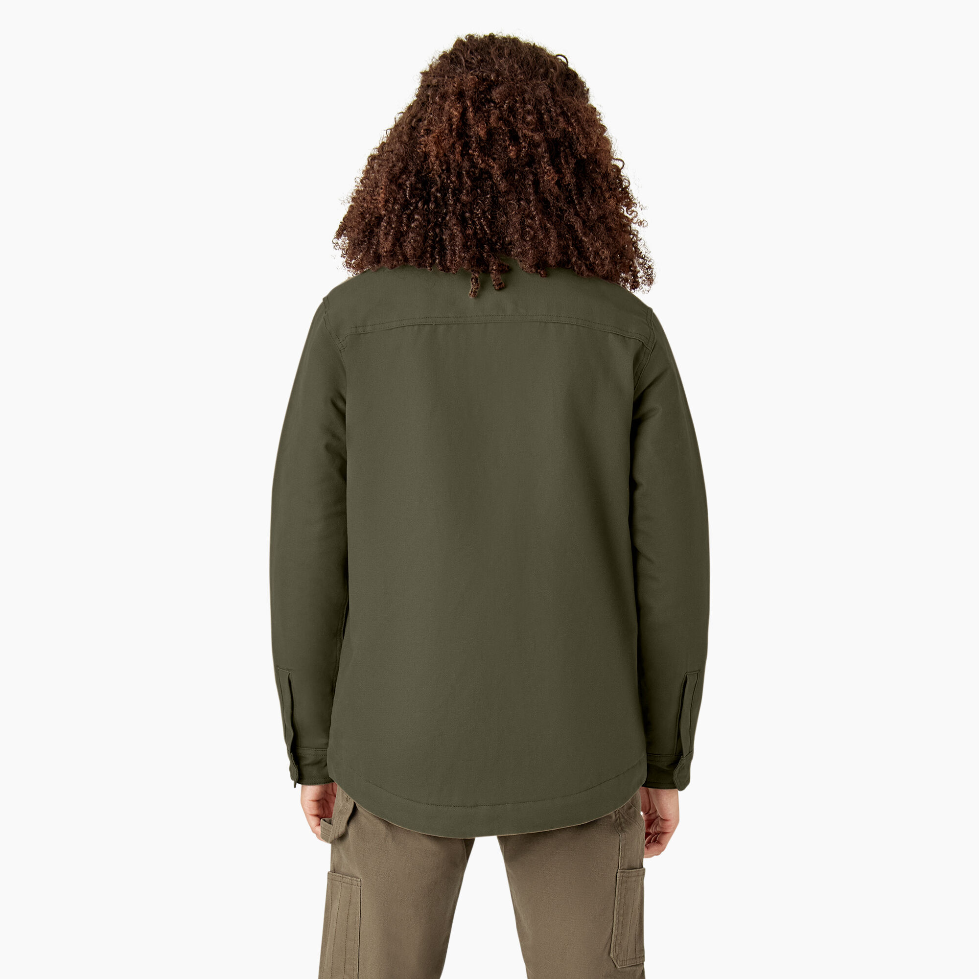Women's Duck Fleece Lined Chore Coat