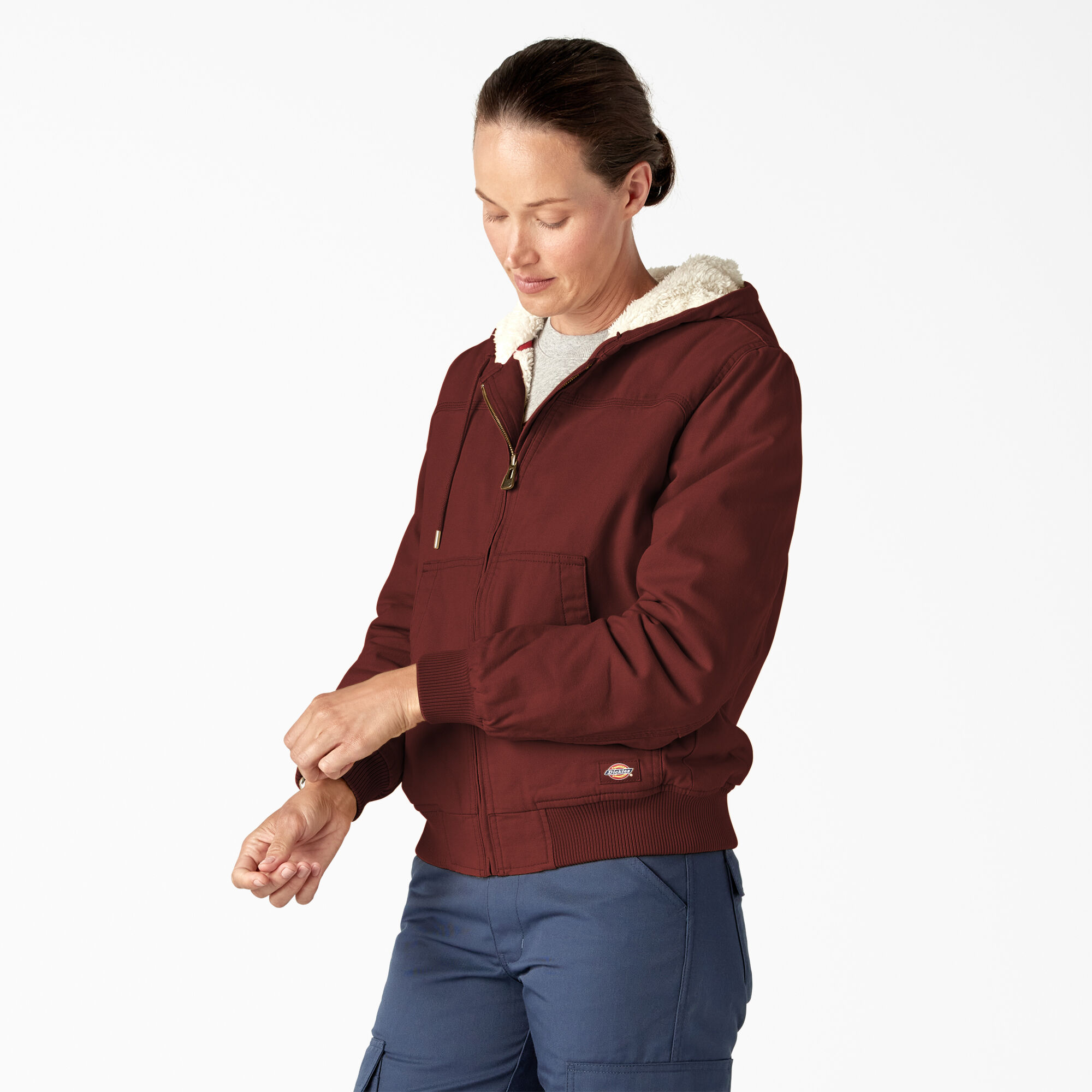 Women's Fleece Lined Duck Canvas Jacket