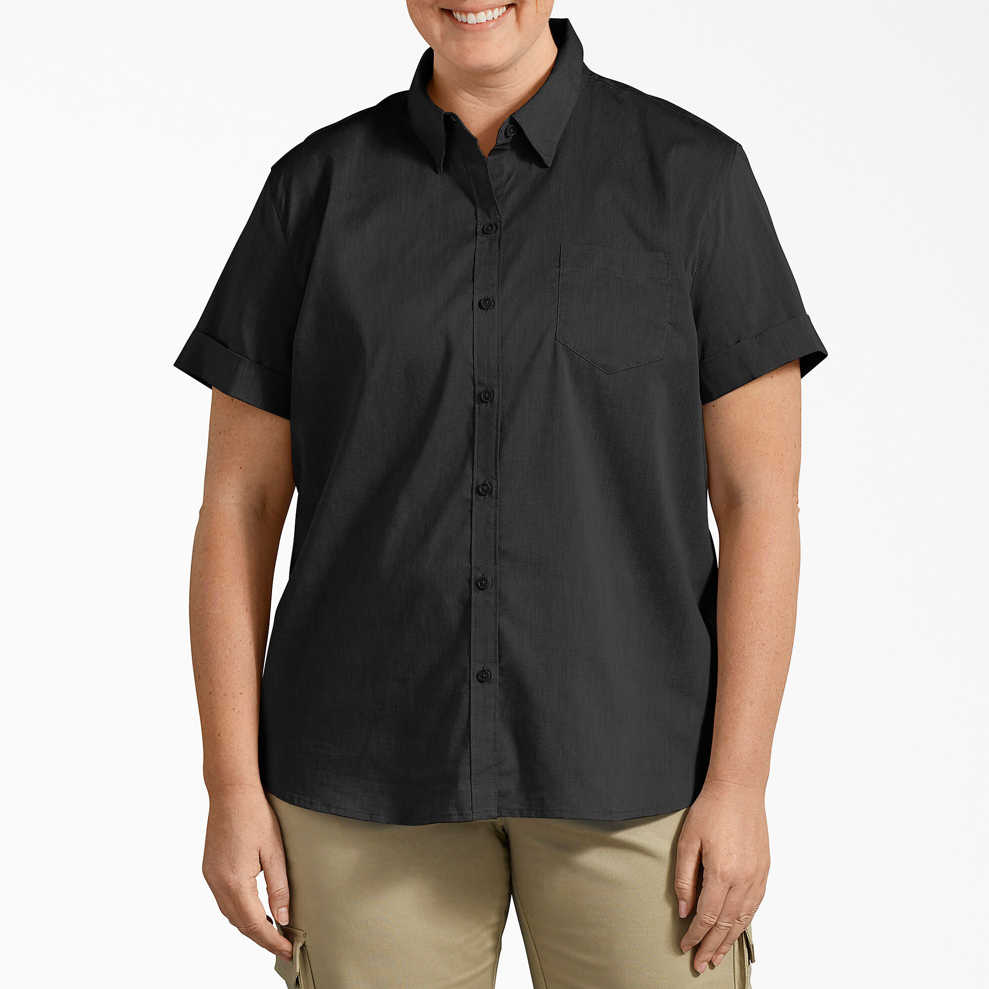Women’s Plus Button-Up Shirt