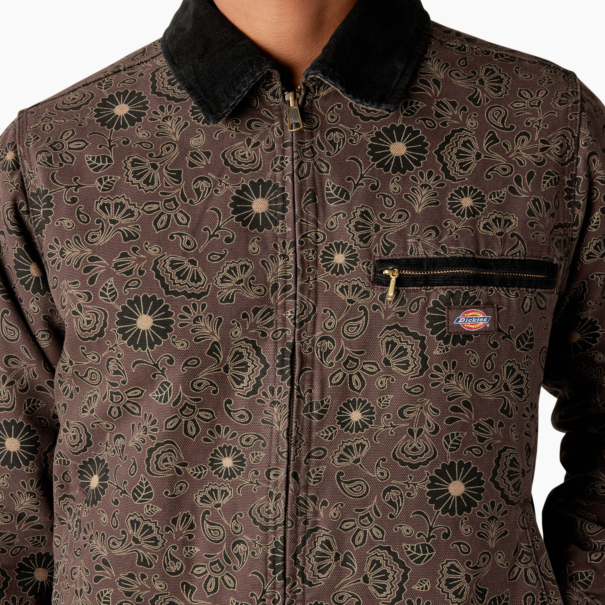 Ellis Floral Print Duck Canvas Jacket