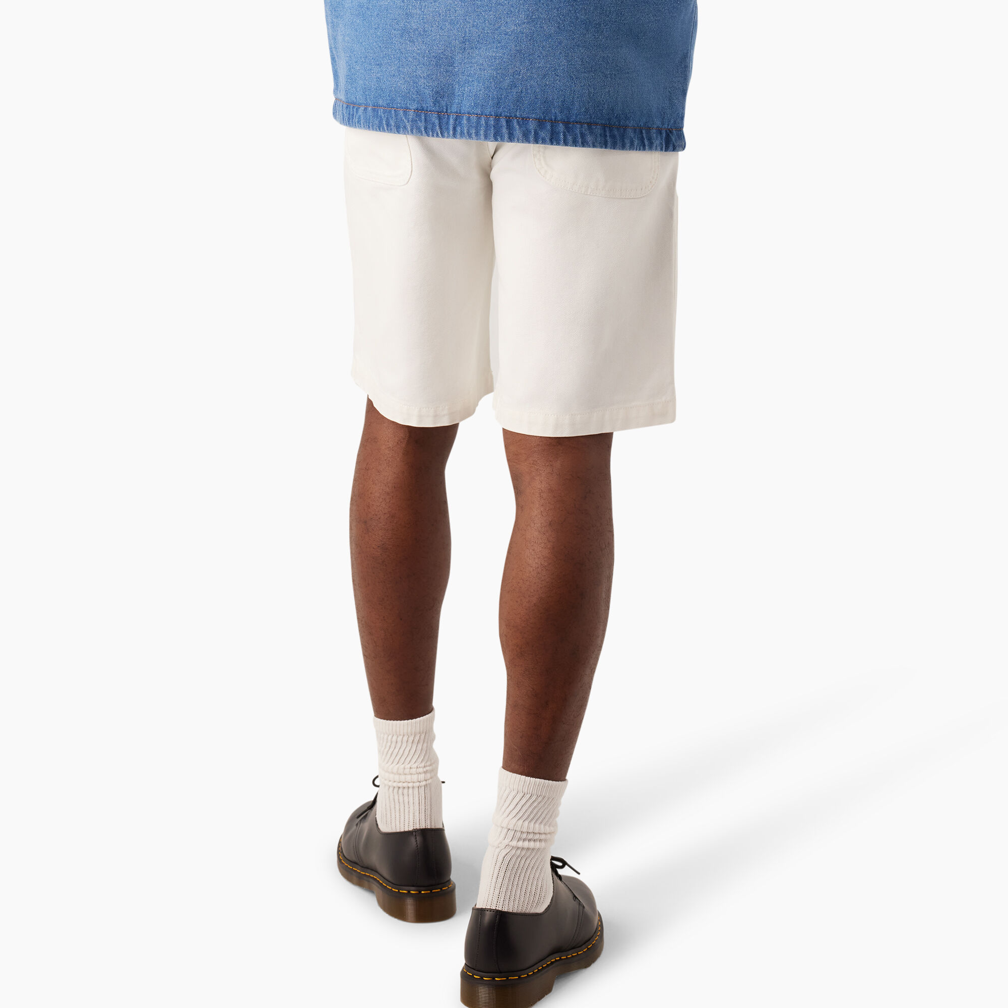 Regular Fit Duck Canvas Chap Shorts, 10