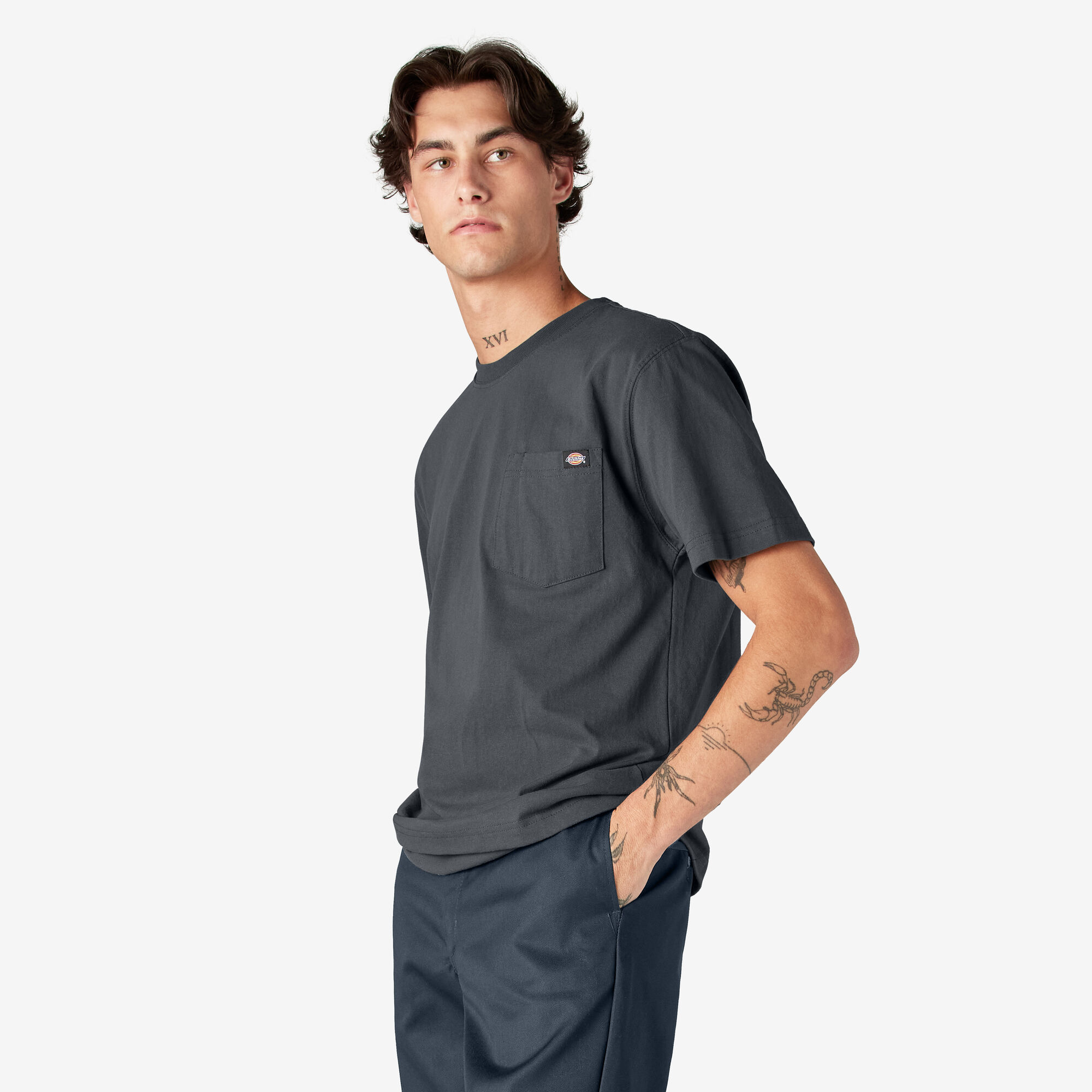 Heavyweight Short Sleeve Pocket T-Shirt