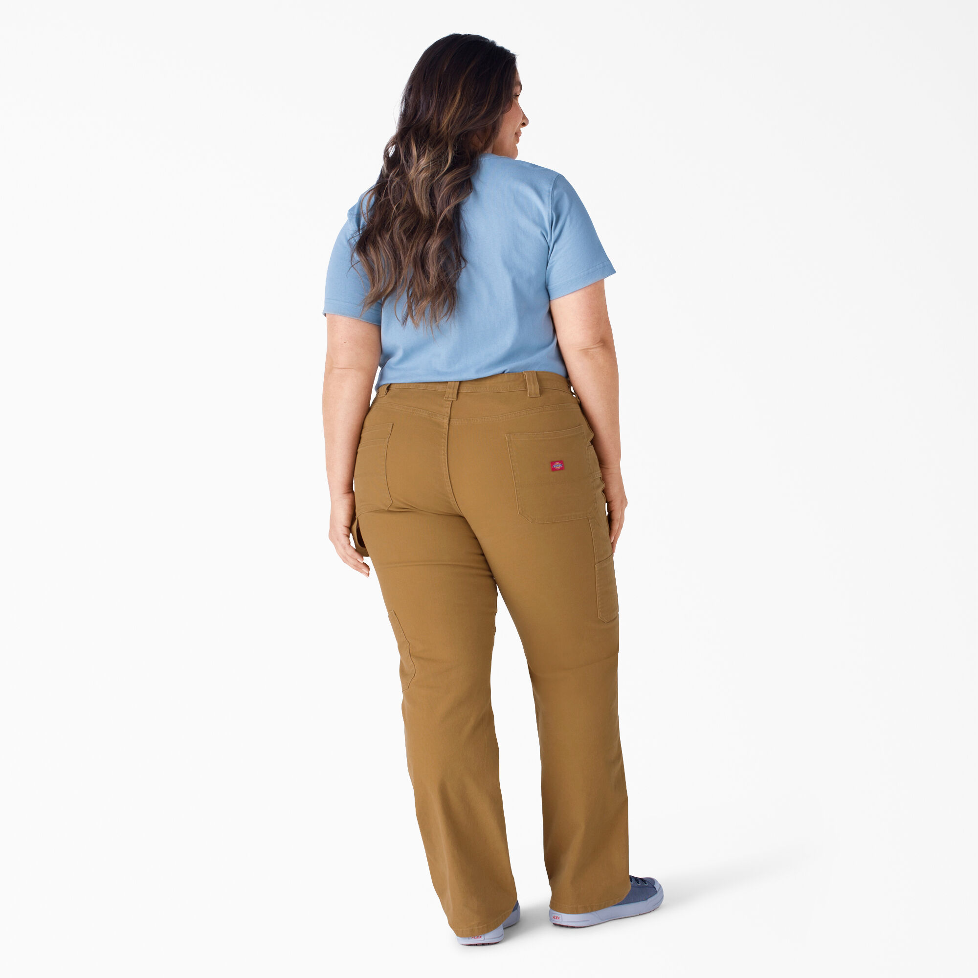 Women's Plus FLEX Relaxed Fit Duck Carpenter Pants