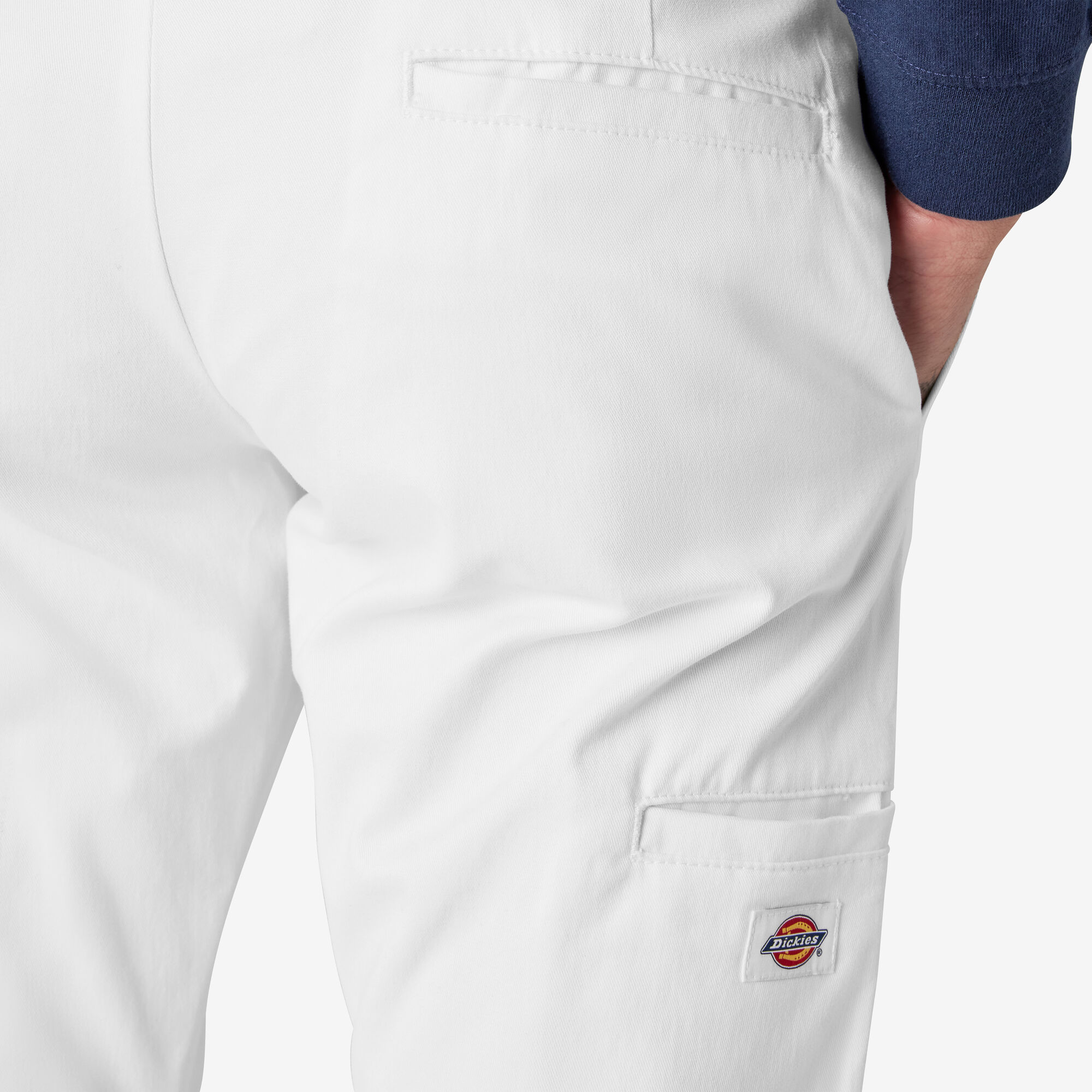 Skinny Fit Double Knee Work Pants