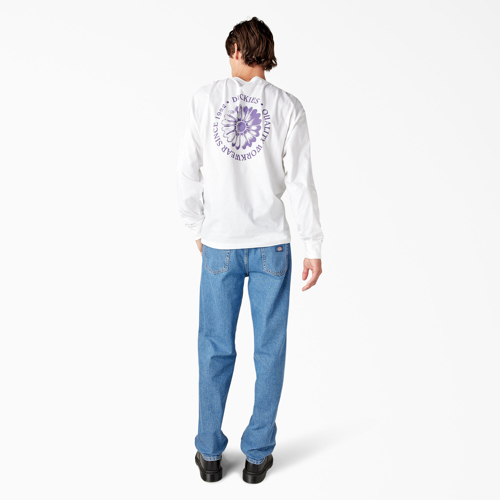 Garden Plain Graphic Long Sleeve T-Shirt