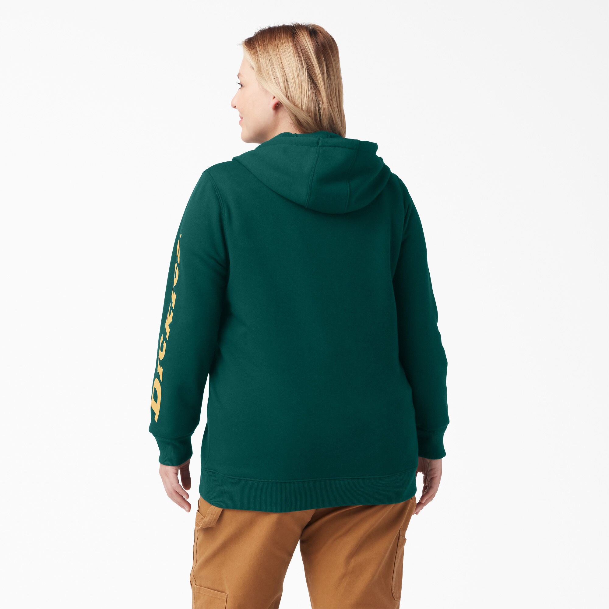Women's Plus Heavyweight Logo Sleeve Pullover