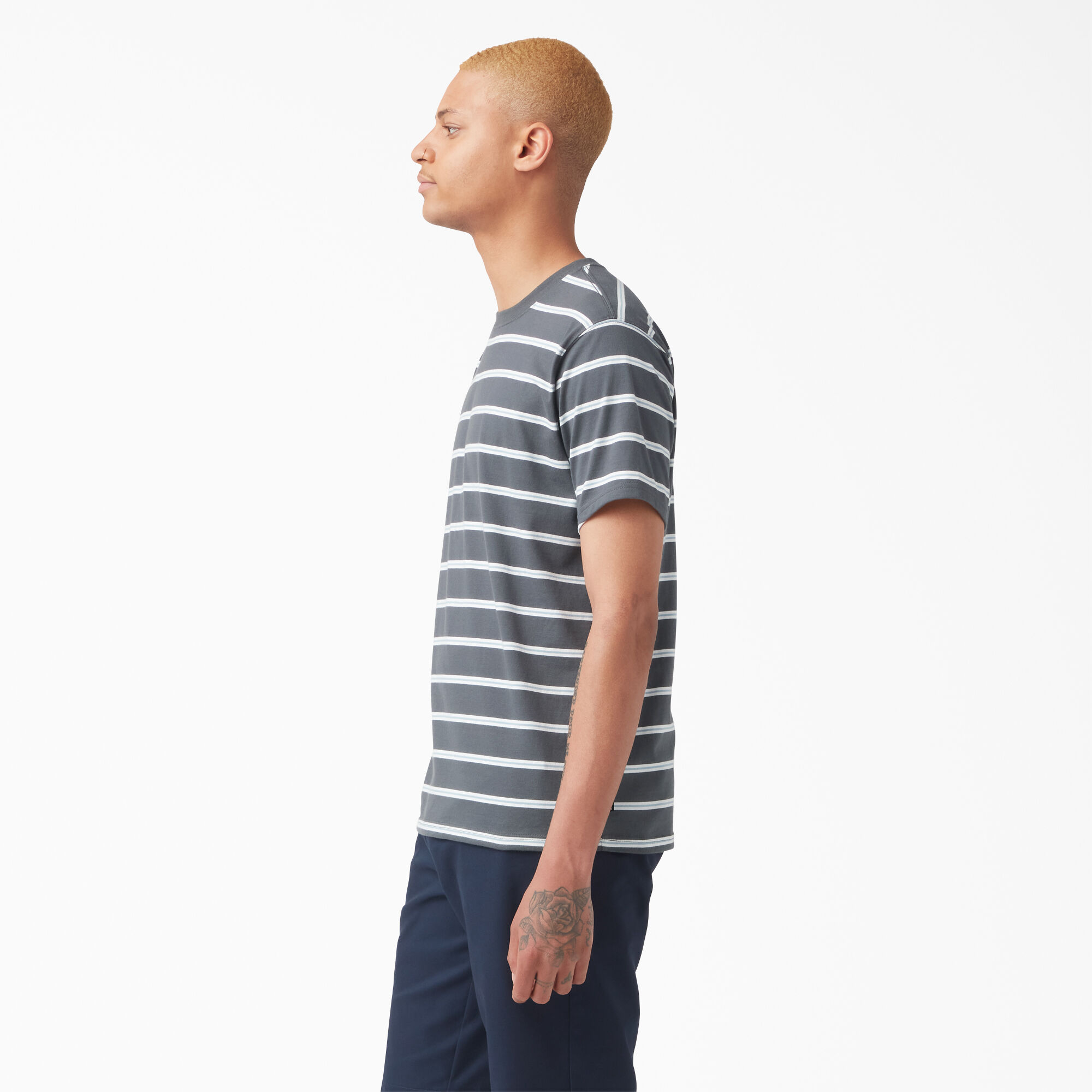 Dickies Skateboarding Striped T-Shirt