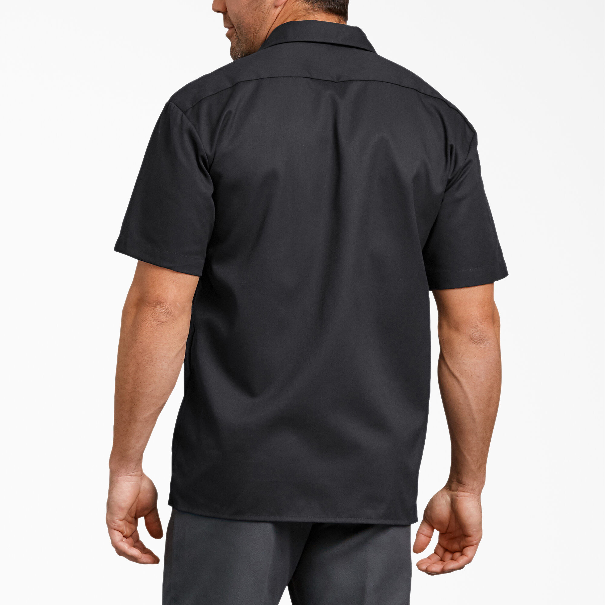 Relaxed Fit Short Sleeve Work Shirt