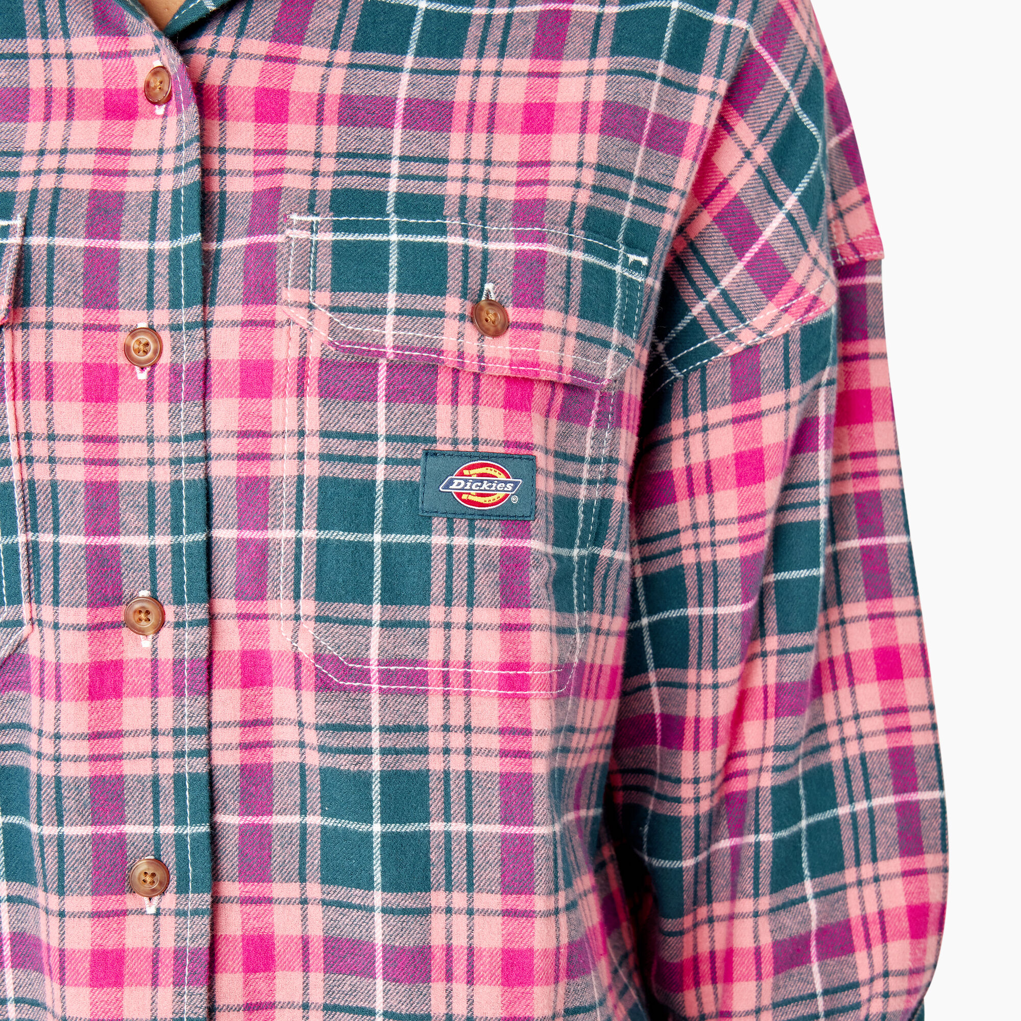 Women's Long Sleeve Flannel Shirt