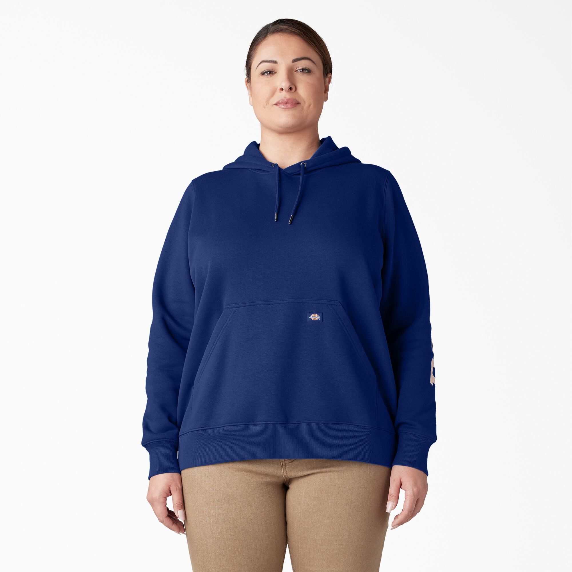 Women's Plus Heavyweight Logo Sleeve Pullover