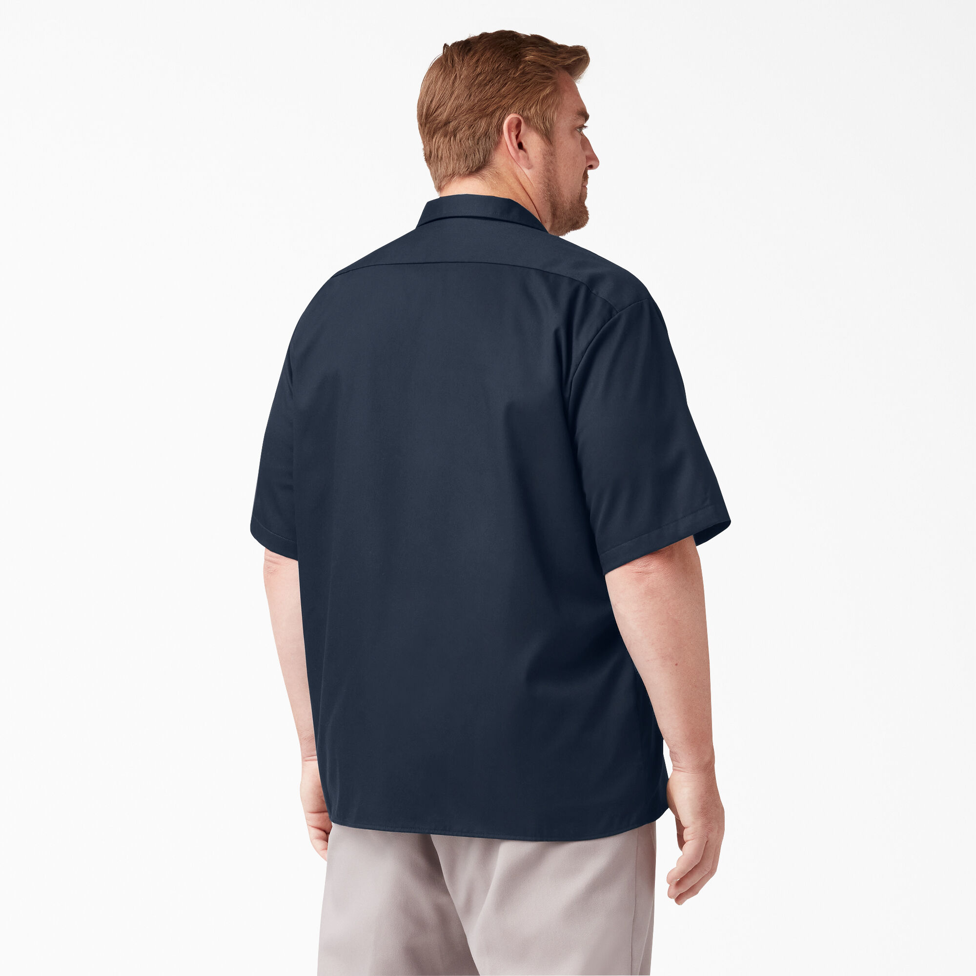Relaxed Fit Short Sleeve Work Shirt
