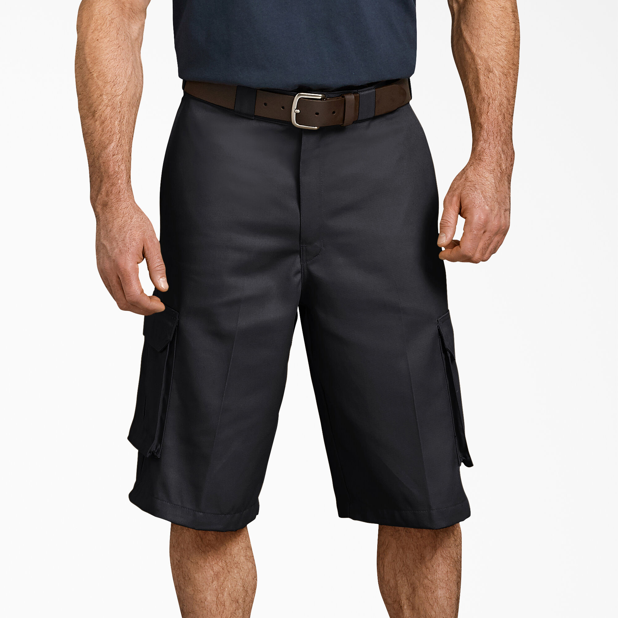 Loose Fit Cargo Work Shorts, 13