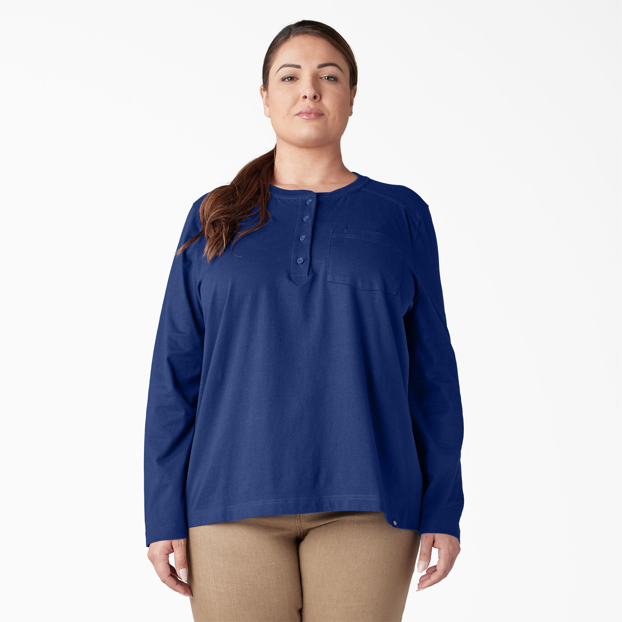 Women's Plus Heavyweight Henley