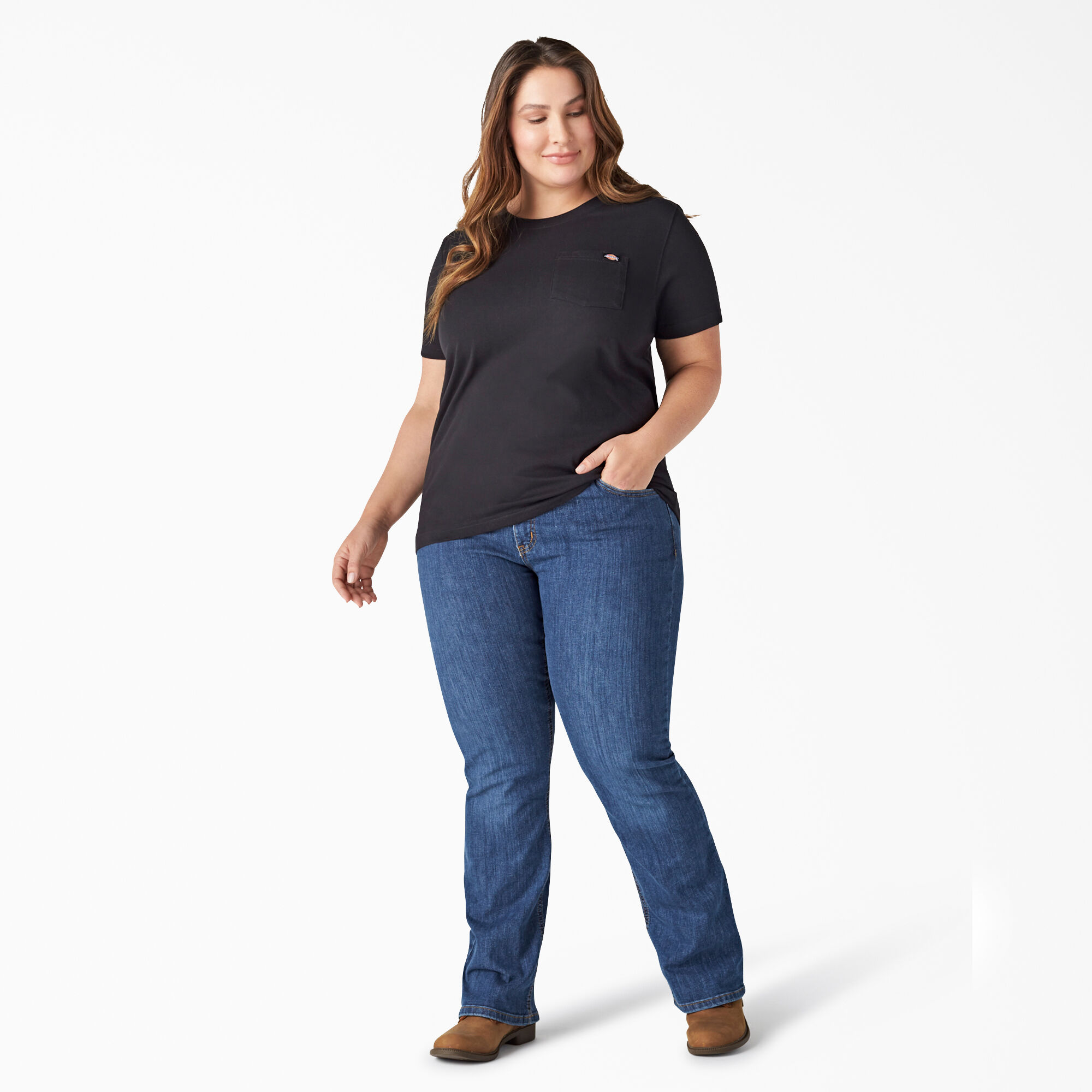 Women's Plus Heavyweight Workwear Graphic T-Shirt