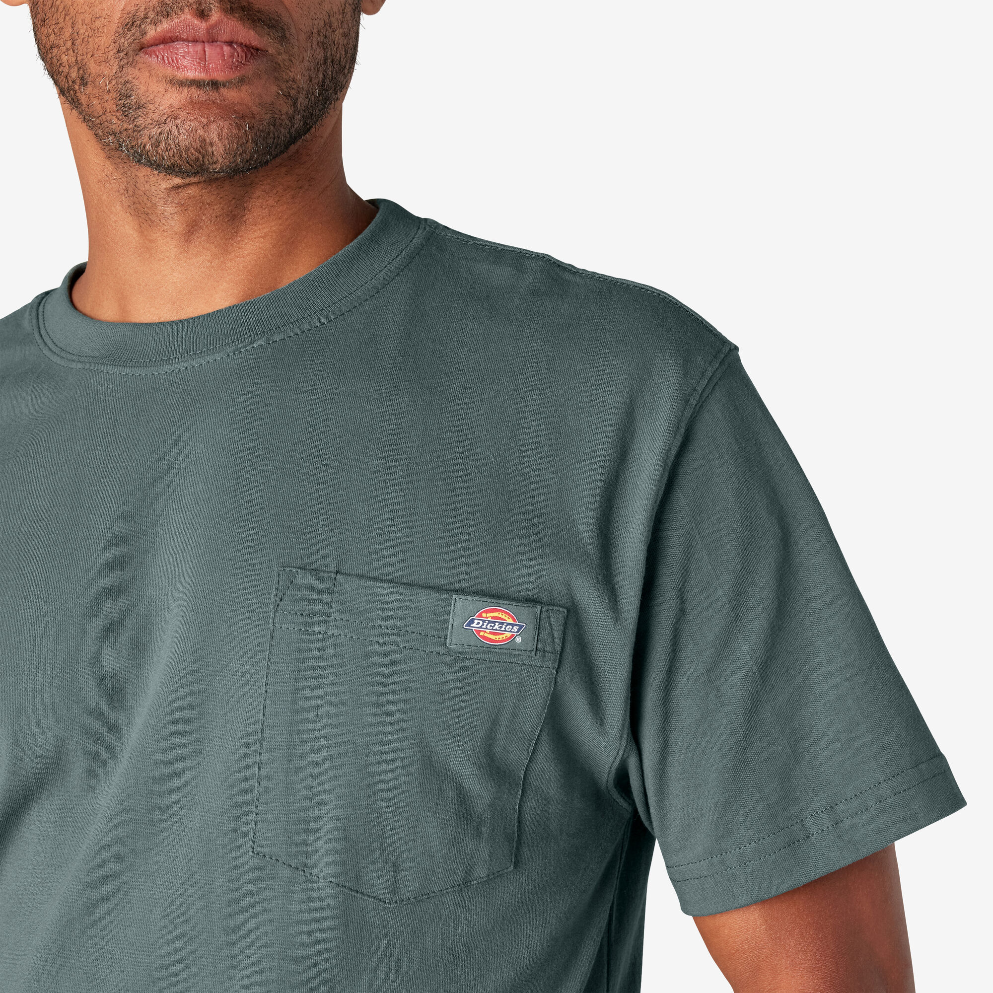 Heavyweight Short Sleeve Pocket T-Shirt