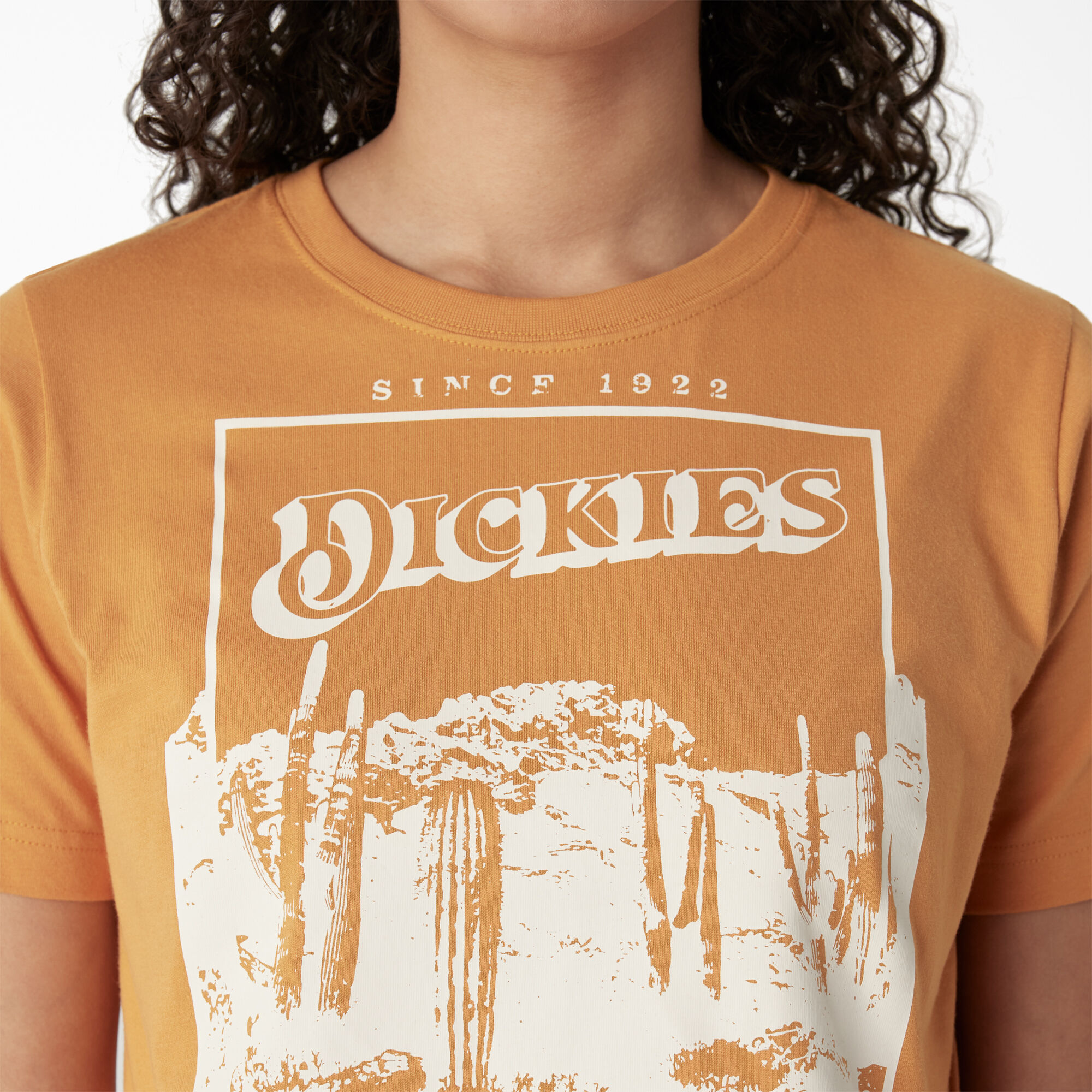 Women's Desert Graphic Cropped T-Shirt
