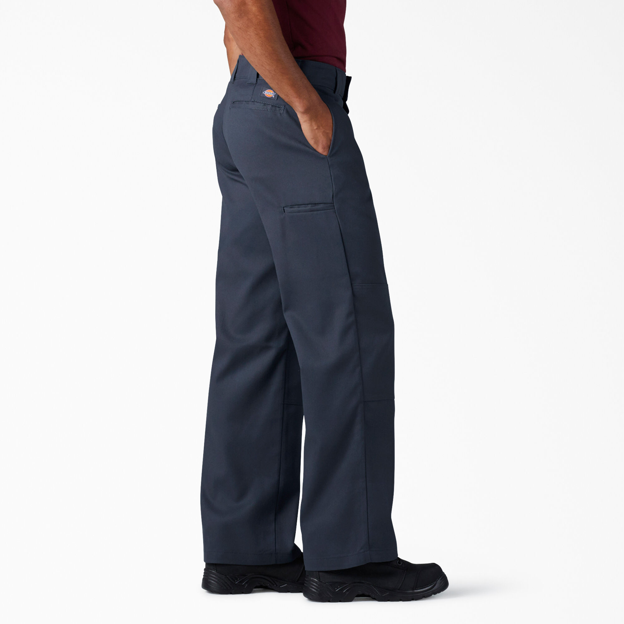 Loose Fit Double Knee Work Pants
