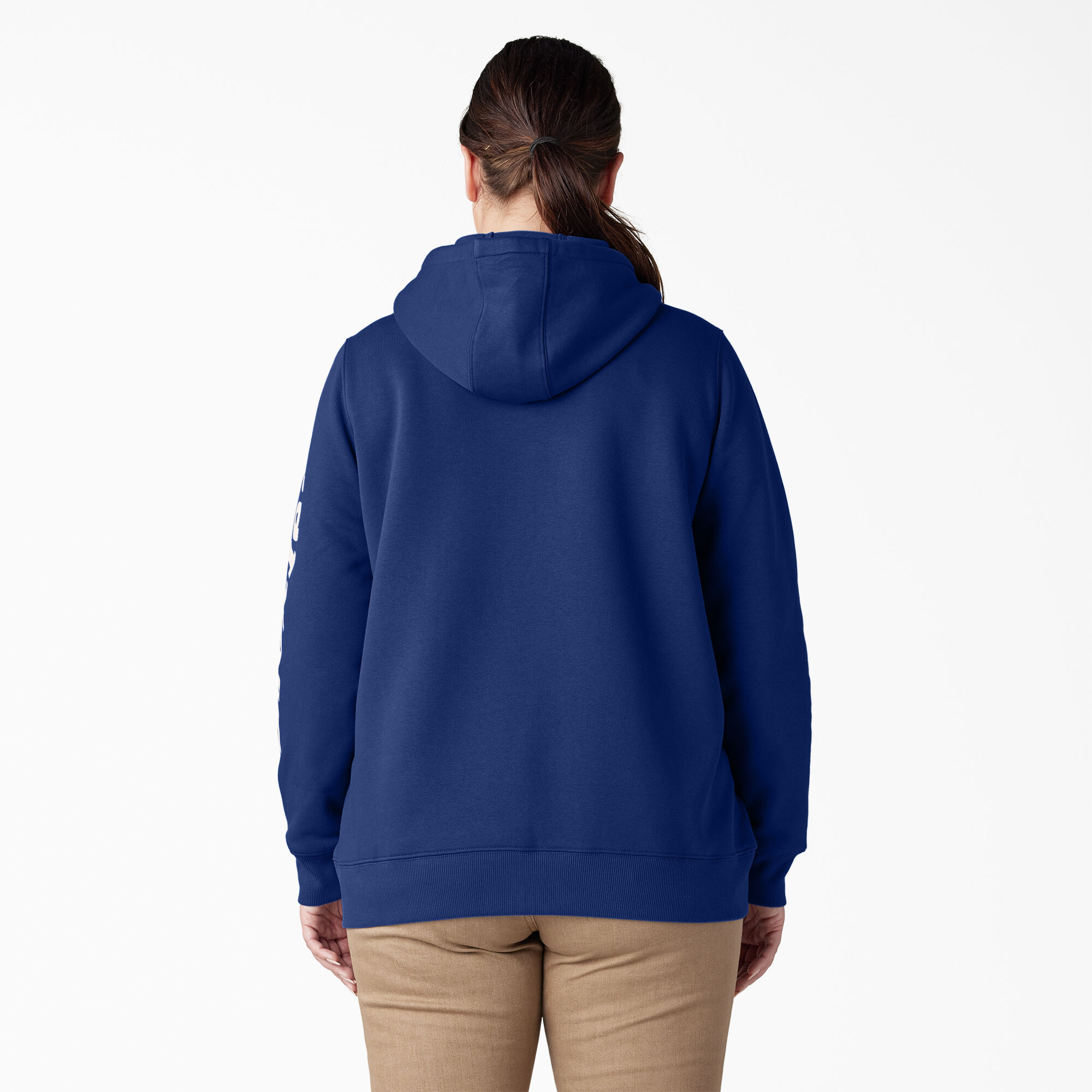 Women's Plus Heavyweight Logo Sleeve Pullover