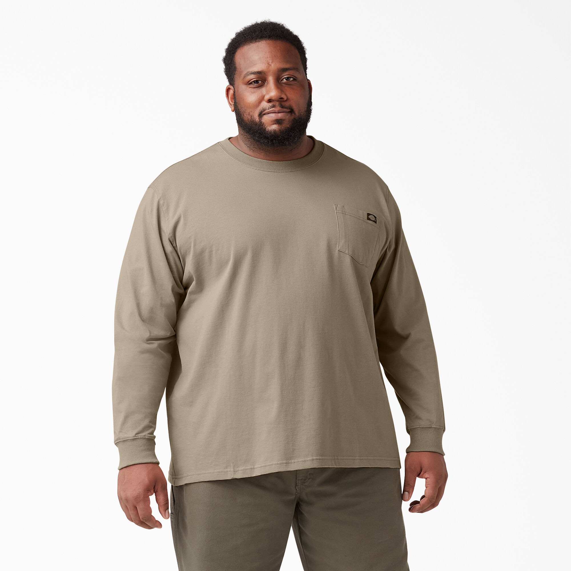 Heavyweight Long Sleeve Pocket T-Shirt