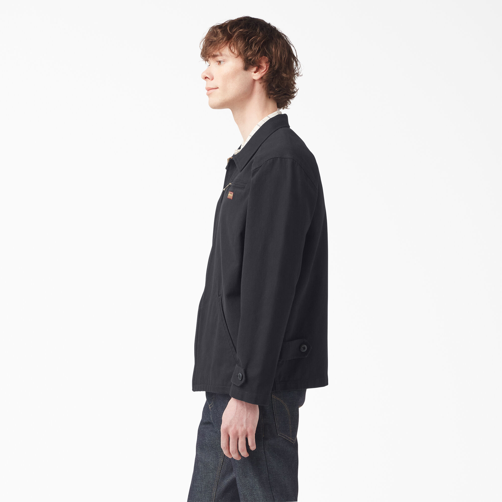 Dickies 1922 Brushed Twill Jacket, Rinsed Black