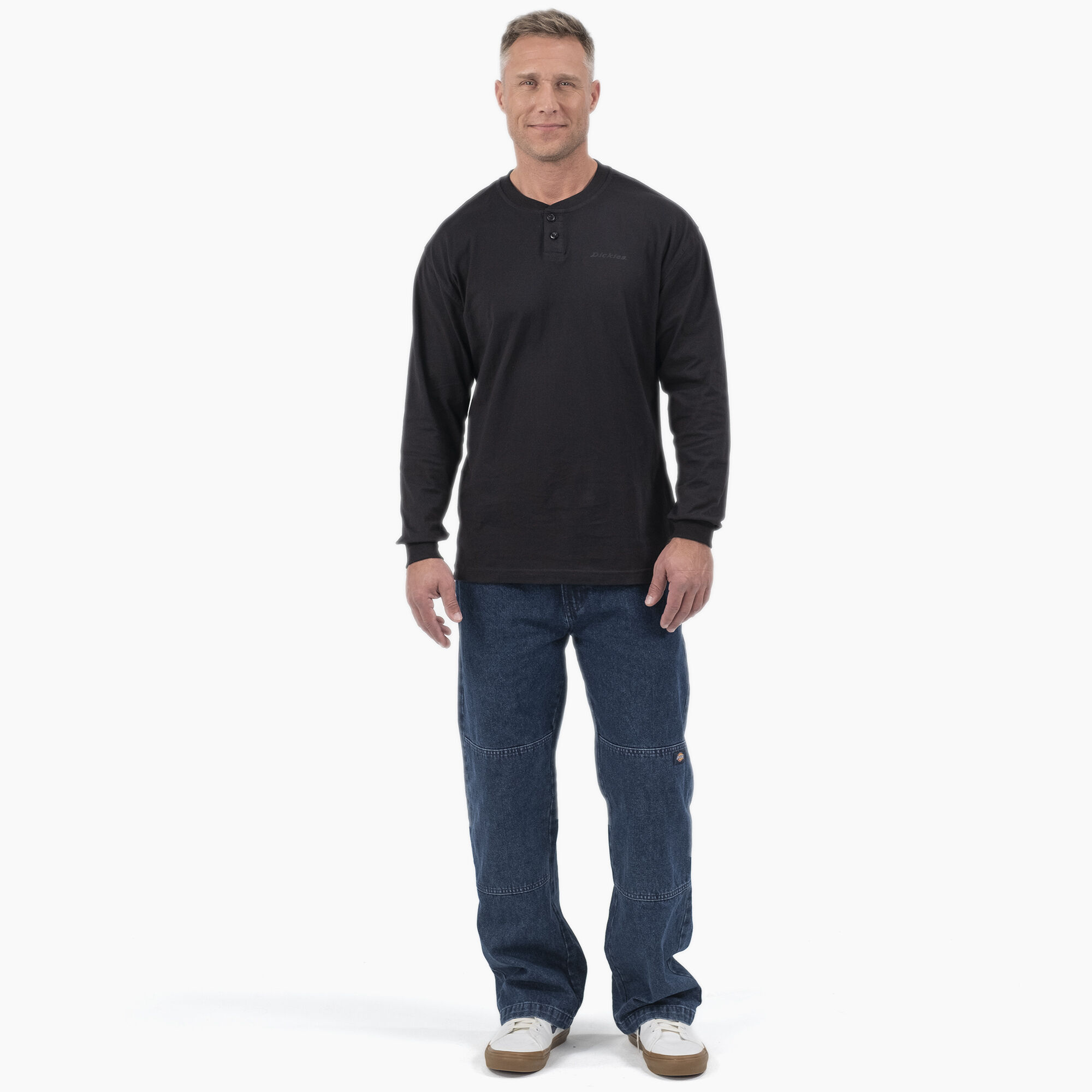Long Sleeve Henley T-Shirt
