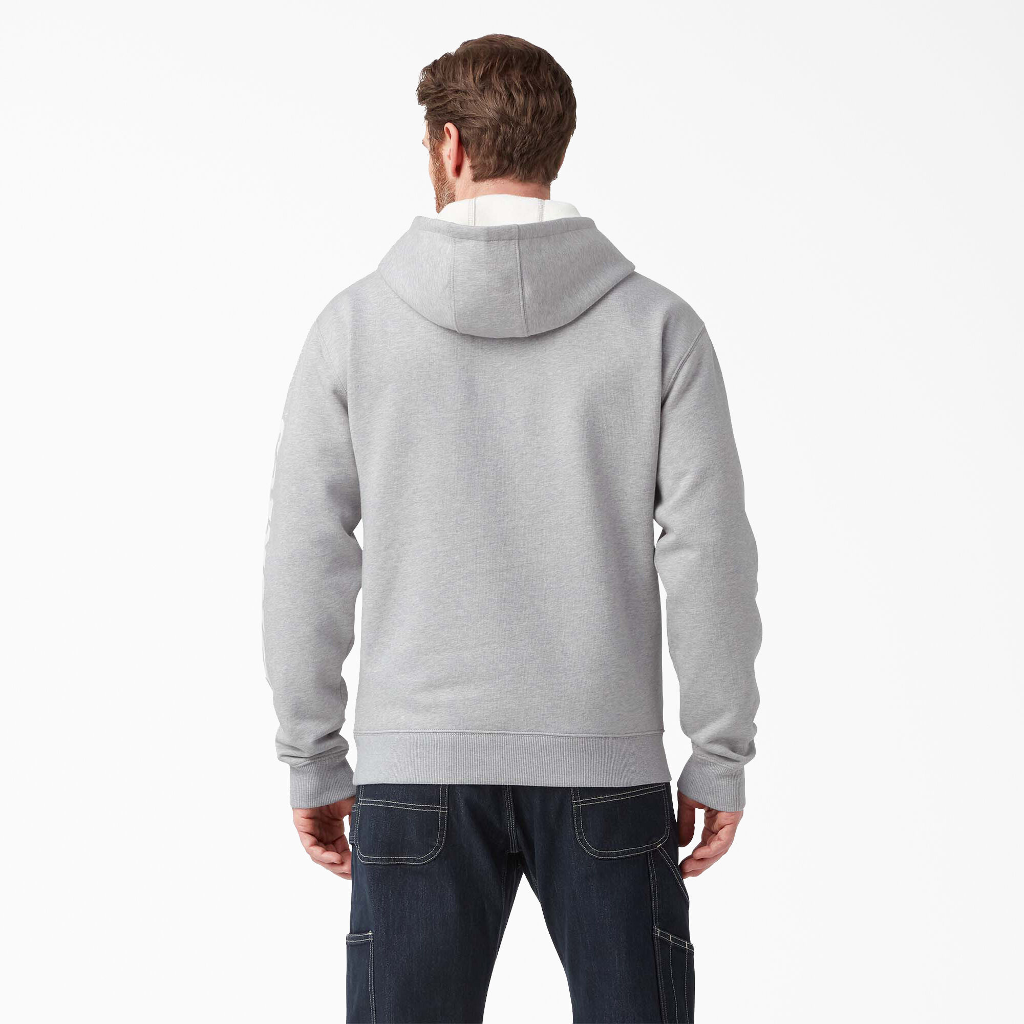 Water Repellent Logo Sleeve Hoodie