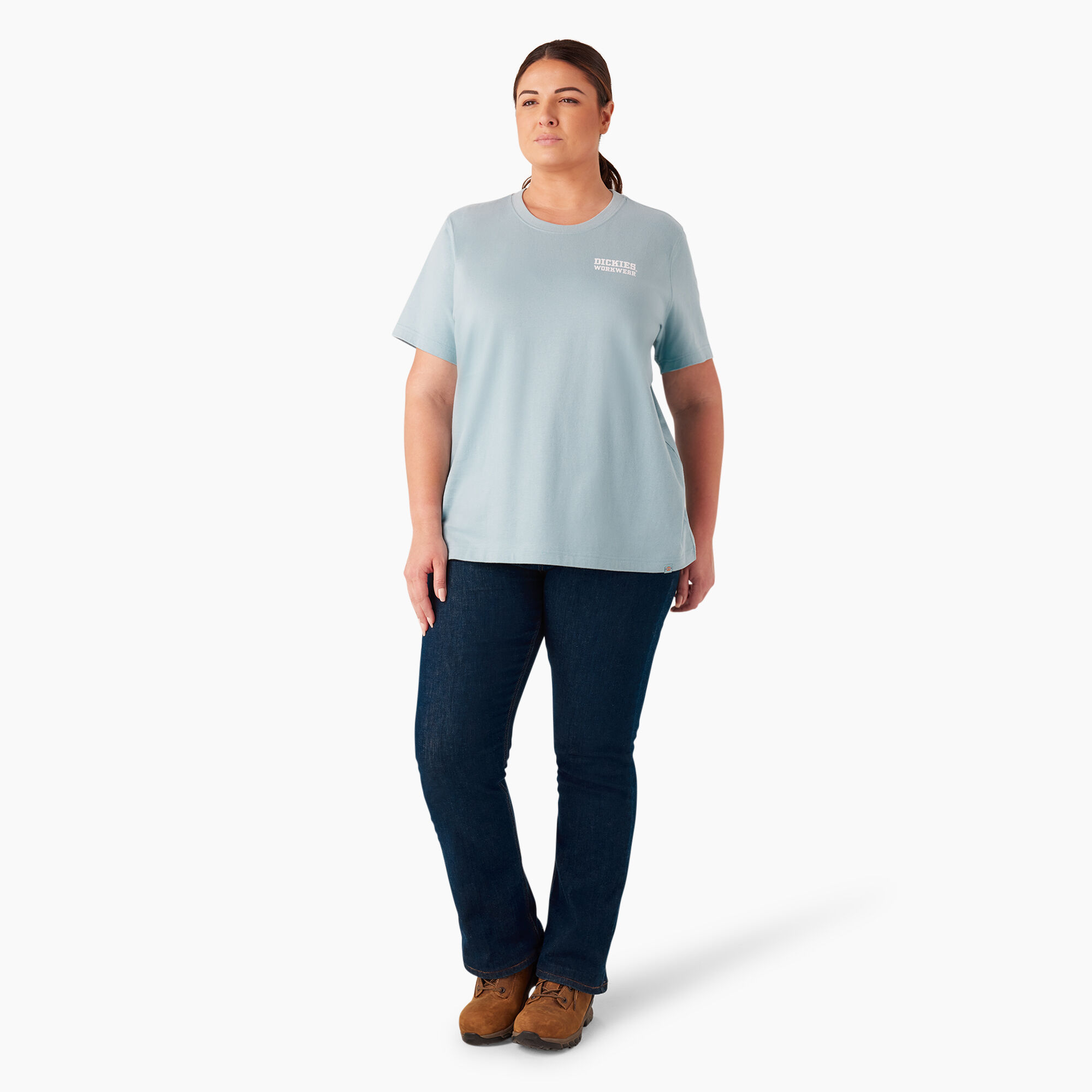 Women's Plus Heavyweight Workwear Graphic T-Shirt
