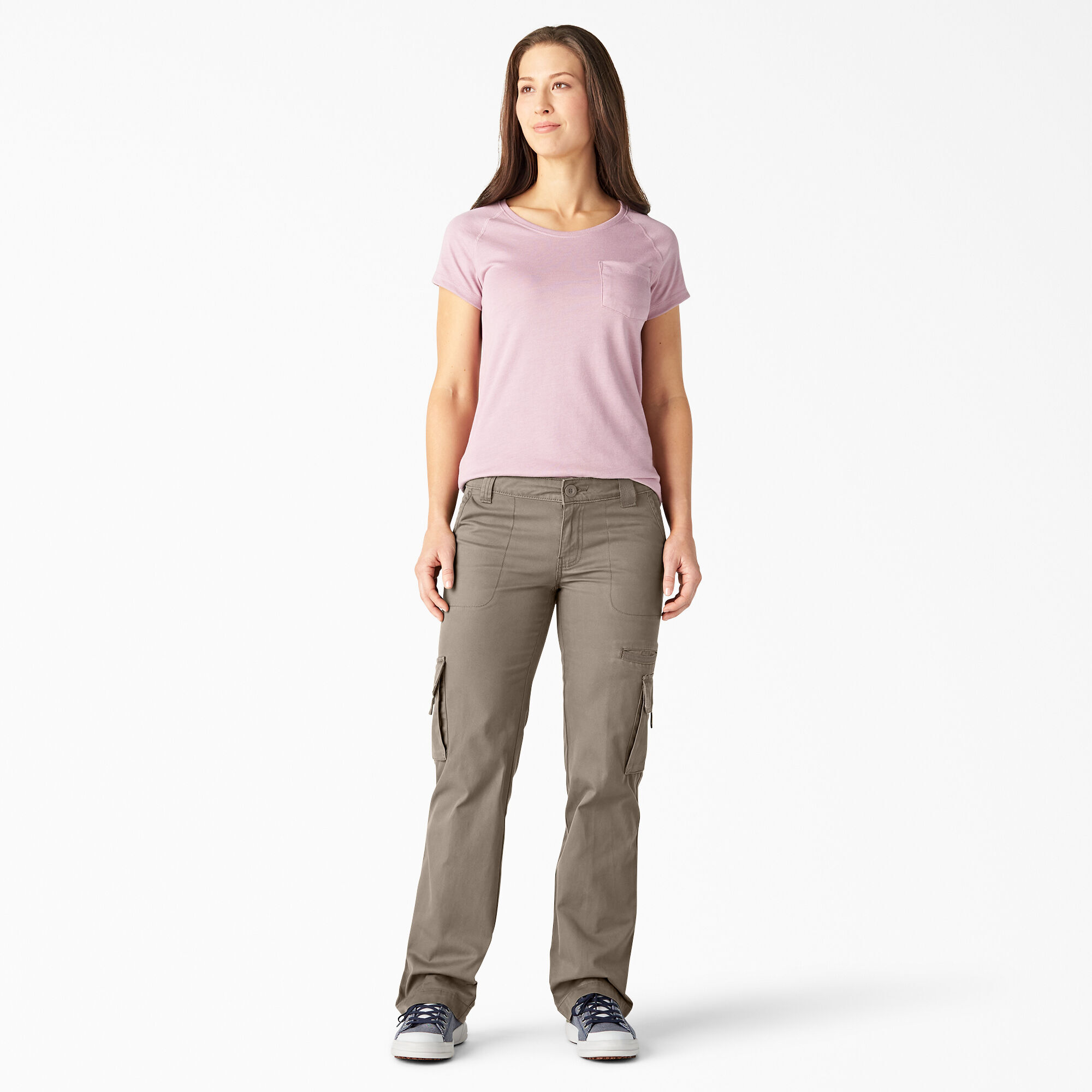 Women's Relaxed Fit Straight Leg Cargo Pants