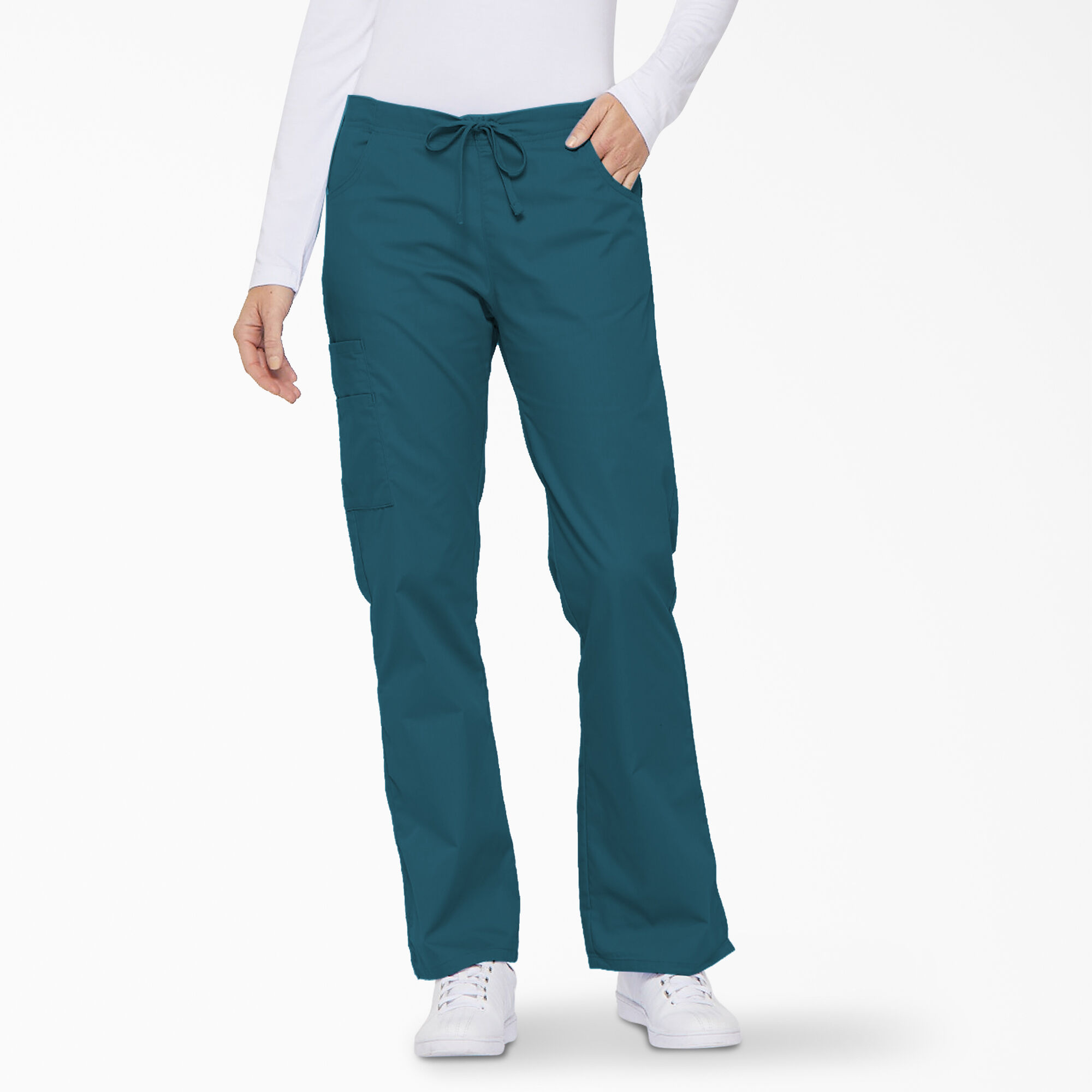 Women's EDS Signature Flare Leg Cargo Scrub Pants