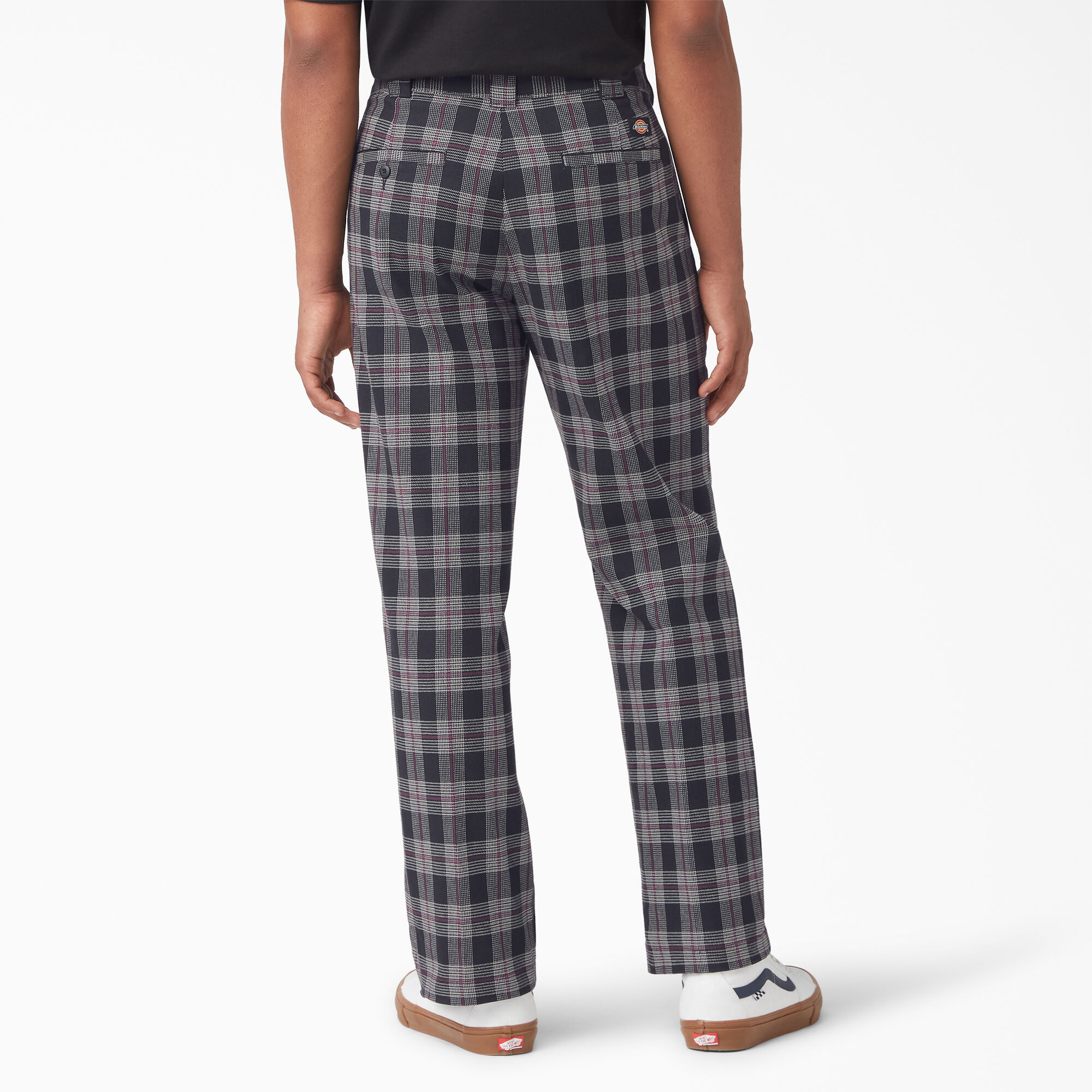 Regular Fit Plaid Pants