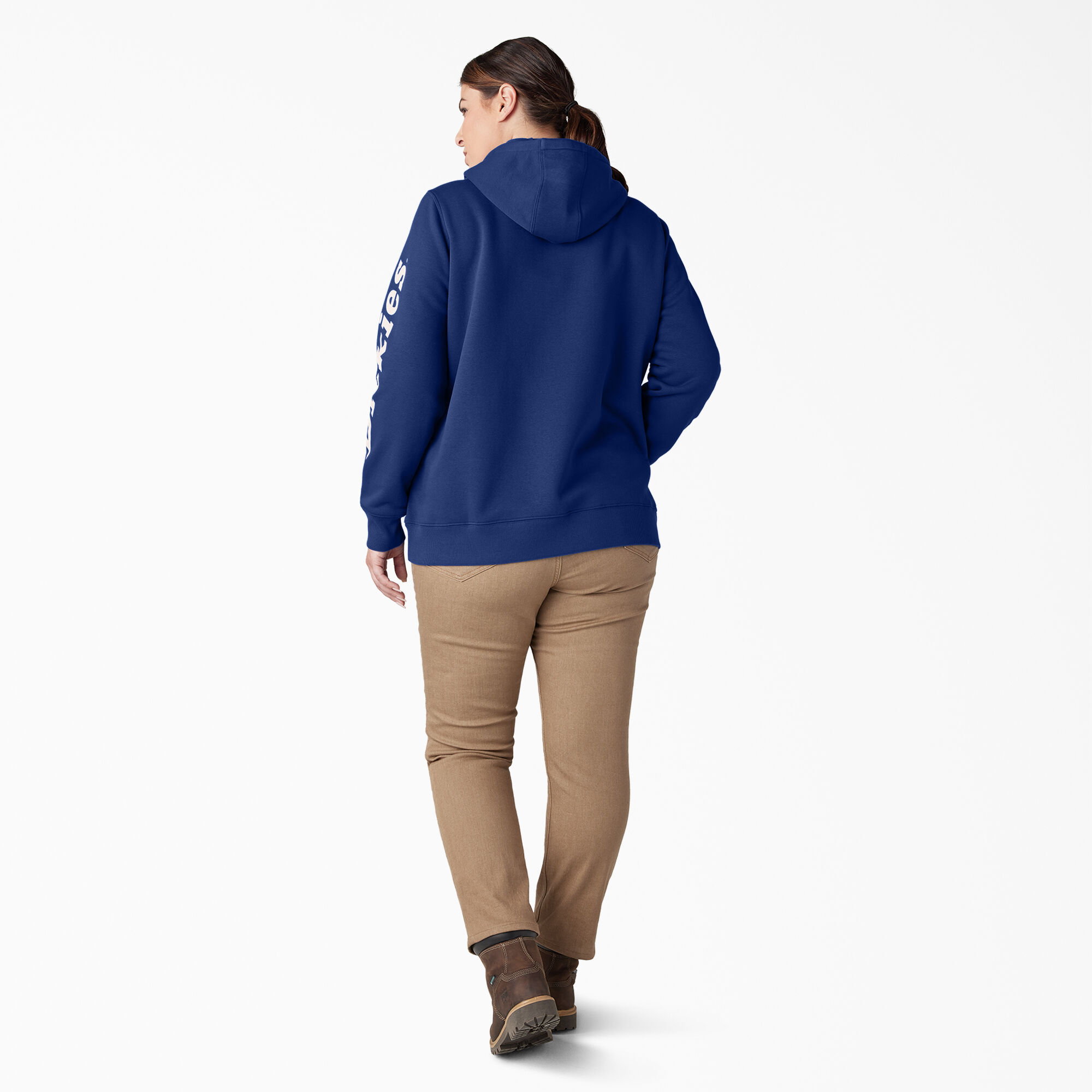 Women's Plus Heavyweight Logo Sleeve Pullover