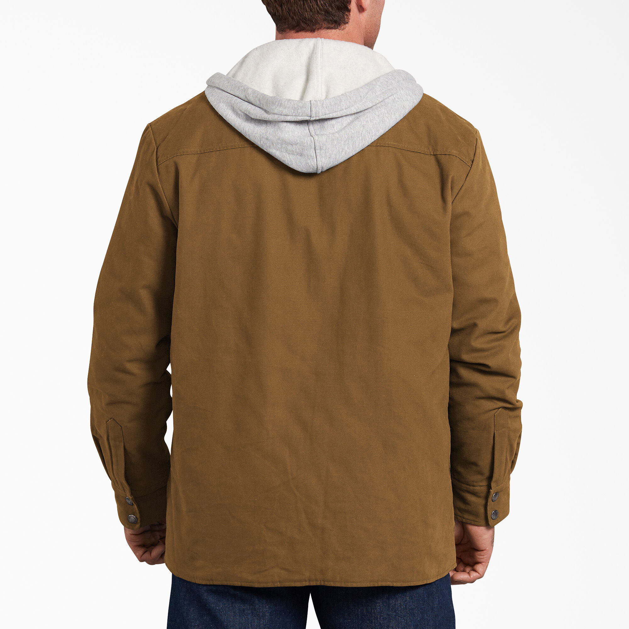 Duck Hooded Shirt Jacket
