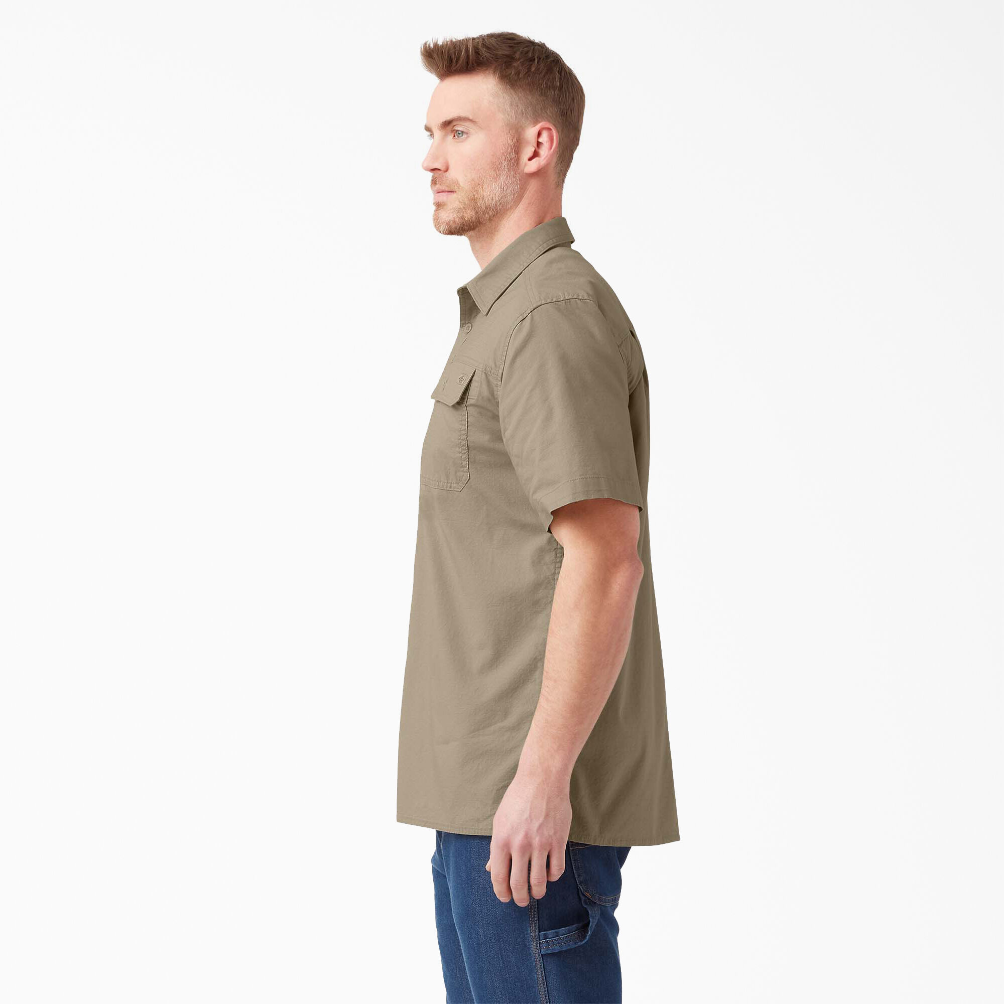 Short Sleeve Ripstop Work Shirt