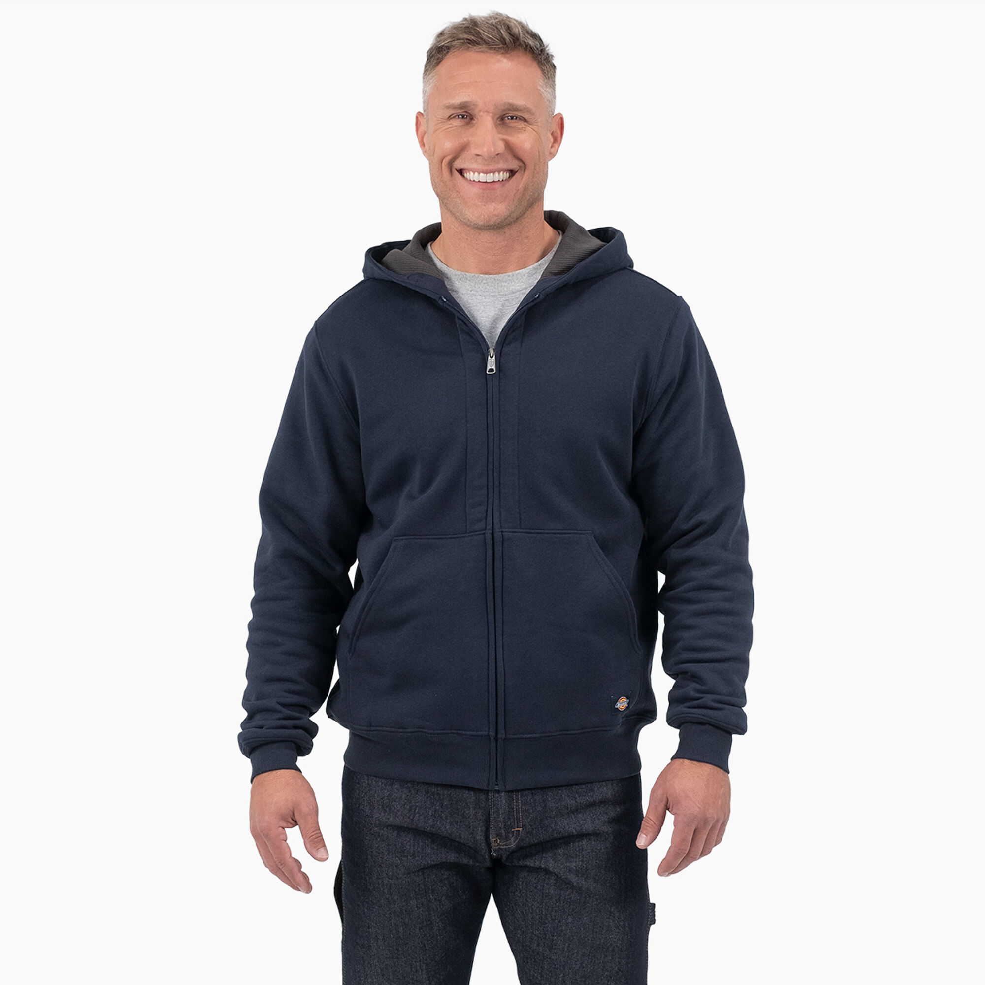 Thermal Lined Full-Zip Fleece Hoodie