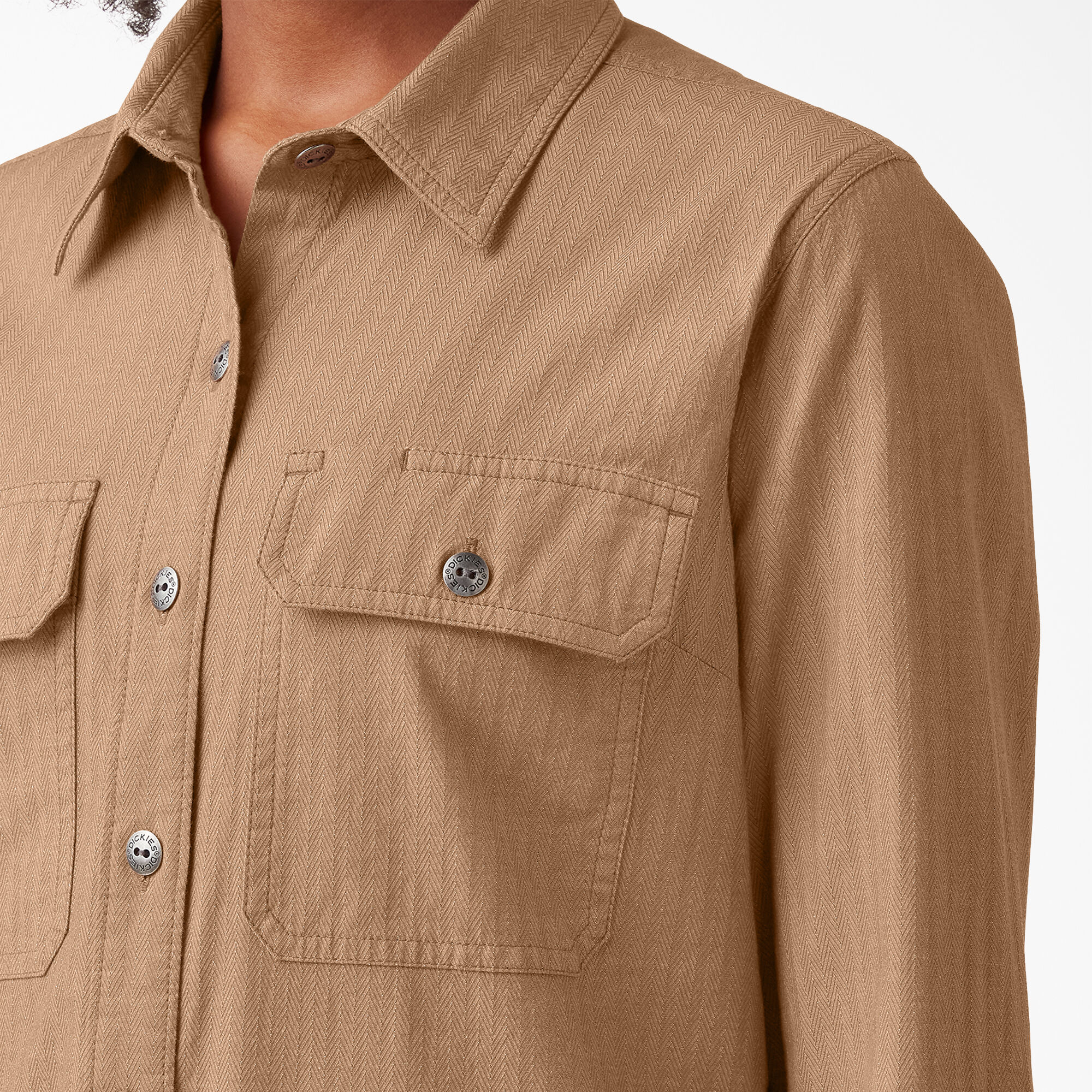 Women’s Long Sleeve Roll-Tab Work Shirt