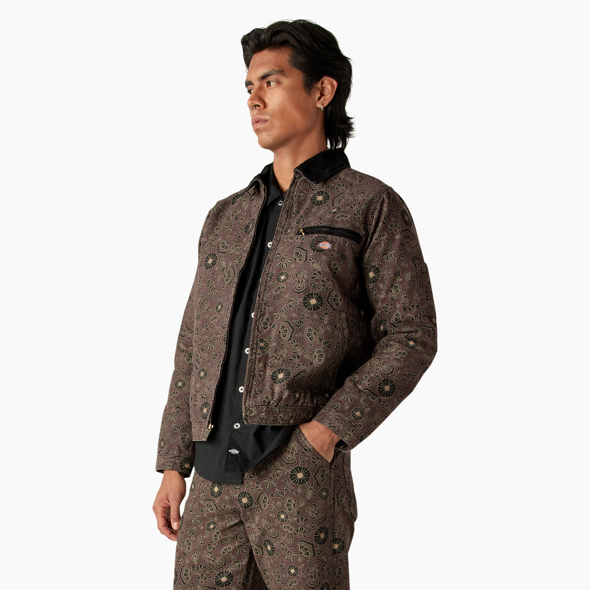 Ellis Floral Print Duck Canvas Jacket