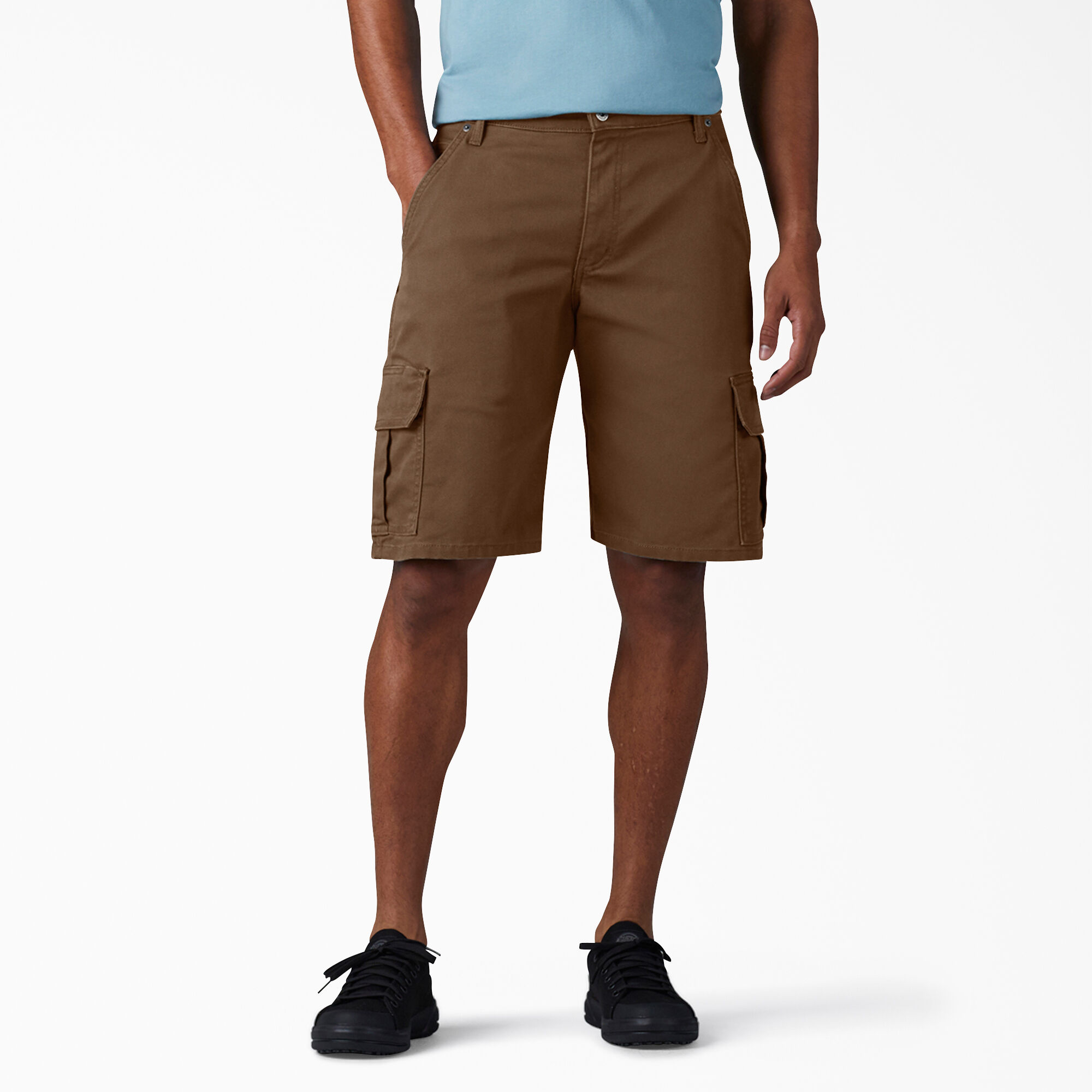 FLEX Relaxed Fit Duck Cargo Shorts, 11