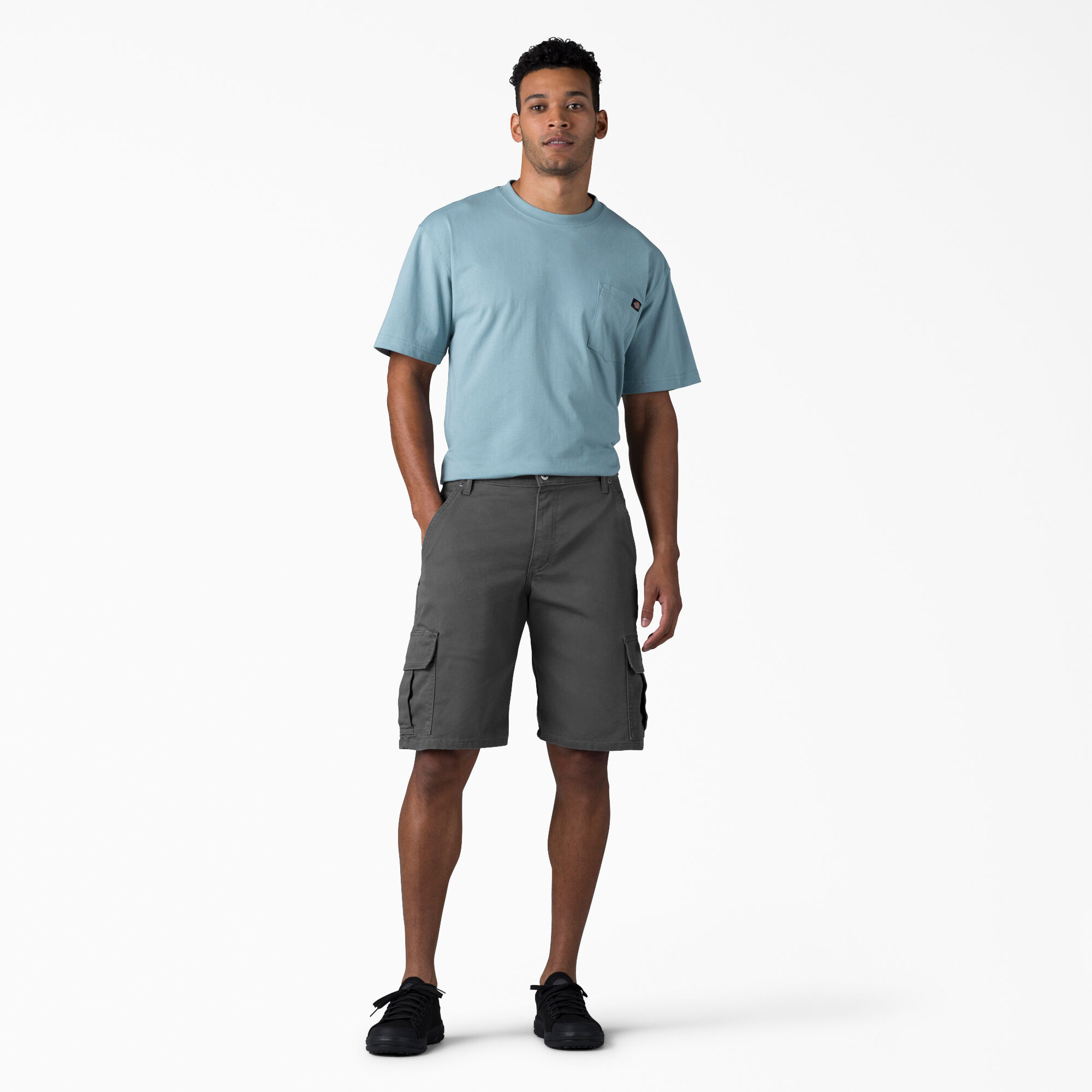 FLEX Relaxed Fit Duck Cargo Shorts, 11