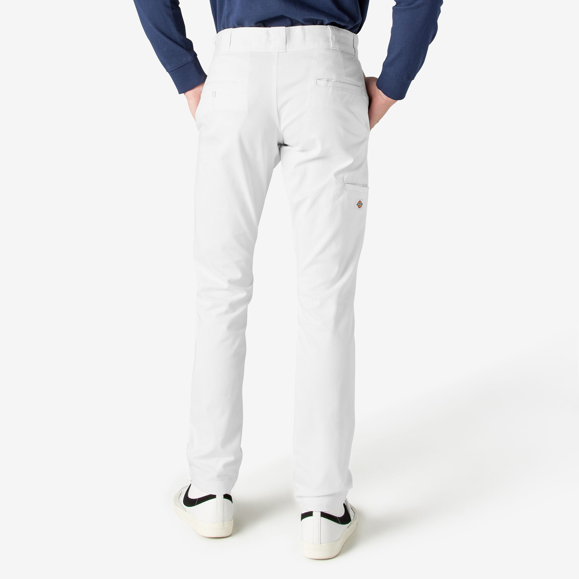 Skinny Fit Double Knee Work Pants