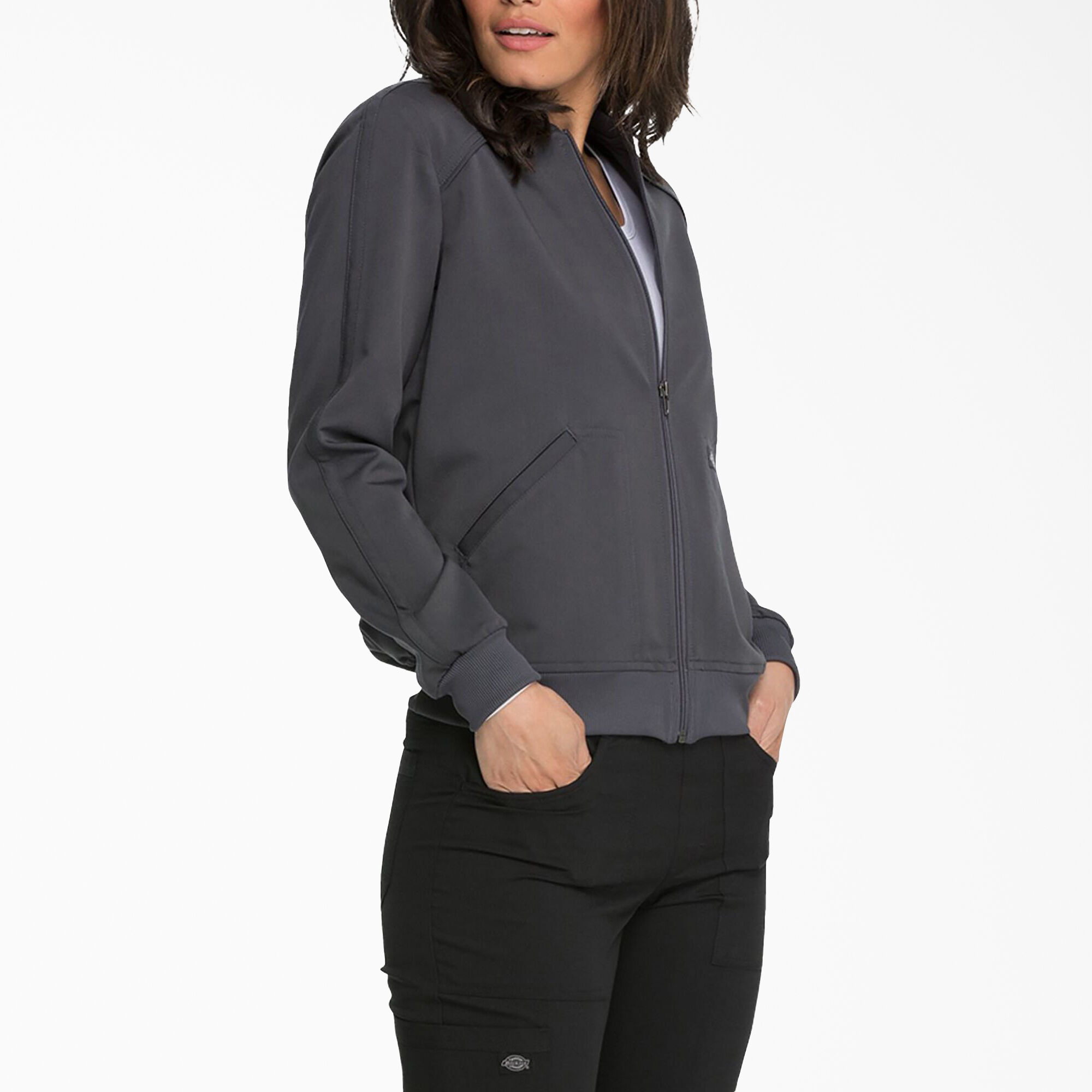 Women's Balance Zip Front Scrub Jacket